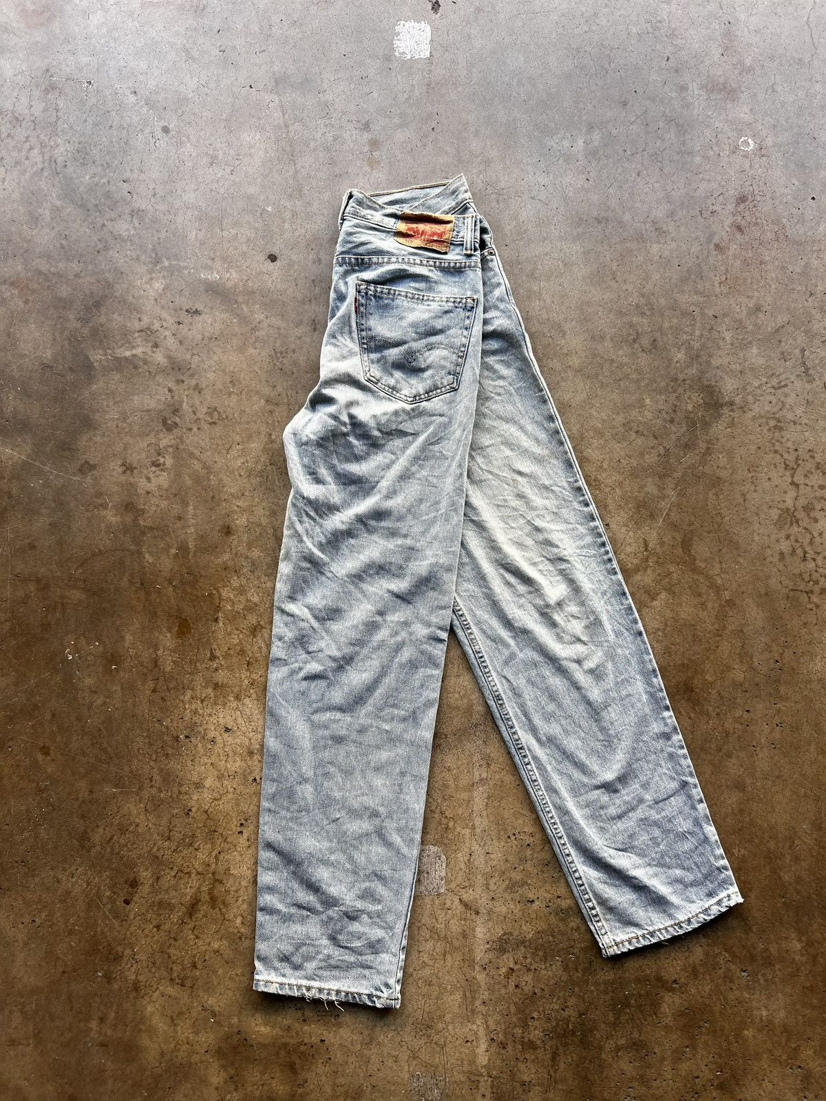 Levi's × Vintage LEVIS 550 WASHED DENIM Size US 32 / EU 48 - 2 Thumbnail