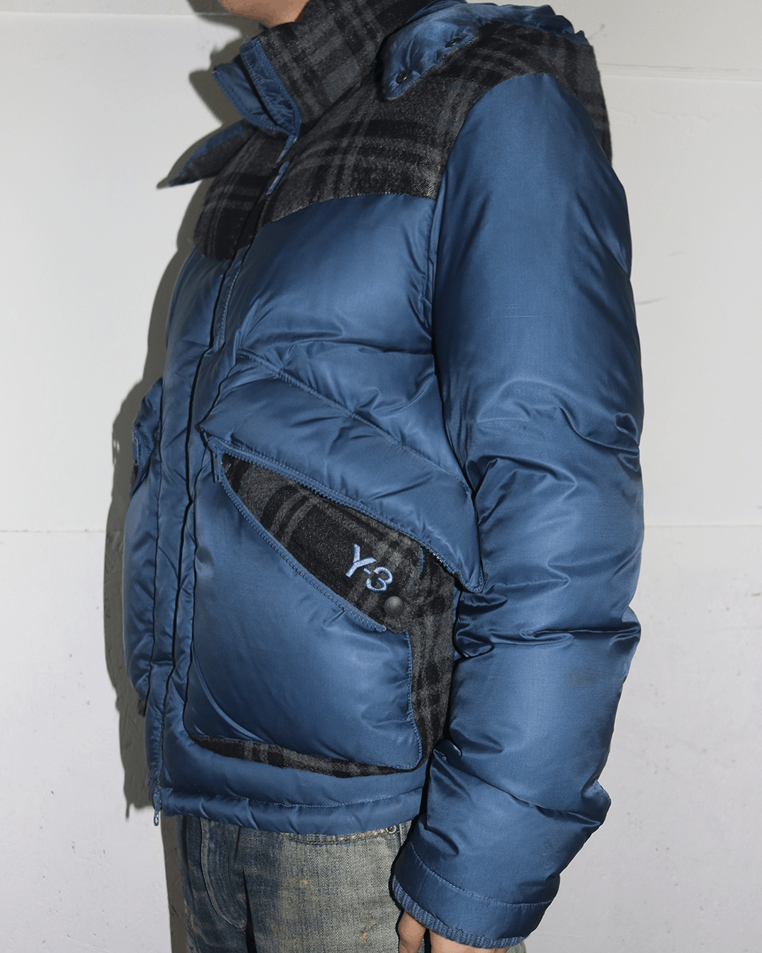 Y-3 Y-3 Check Pattern Down Jacket Size US M / EU 48-50 / 2 - 4 Thumbnail