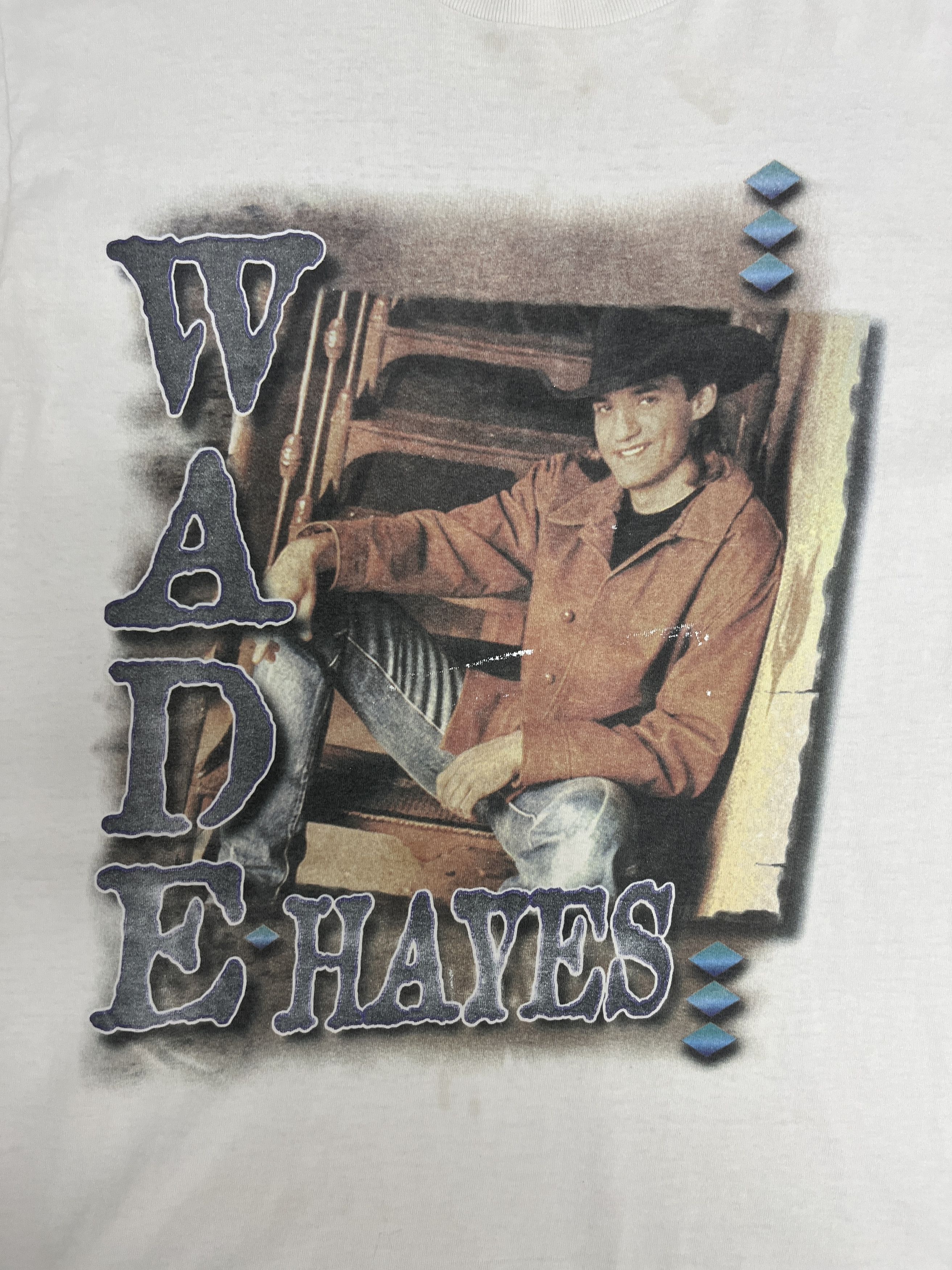 Vintage Wade Hayes Old Enough To Know Better Vintage White T-Shirt Size US L / EU 52-54 / 3 - 2 Thumbnail
