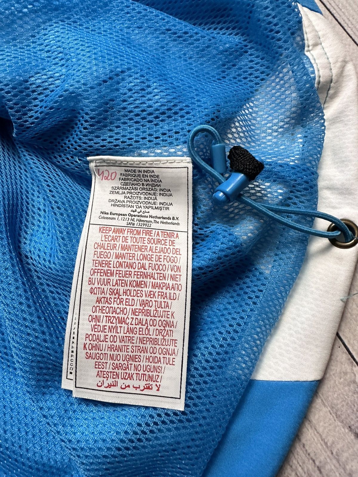 Vintage Vintage Nike Inter Milan soccer track jacket size XXL blue Size US XXL / EU 58 / 5 - 9 Thumbnail