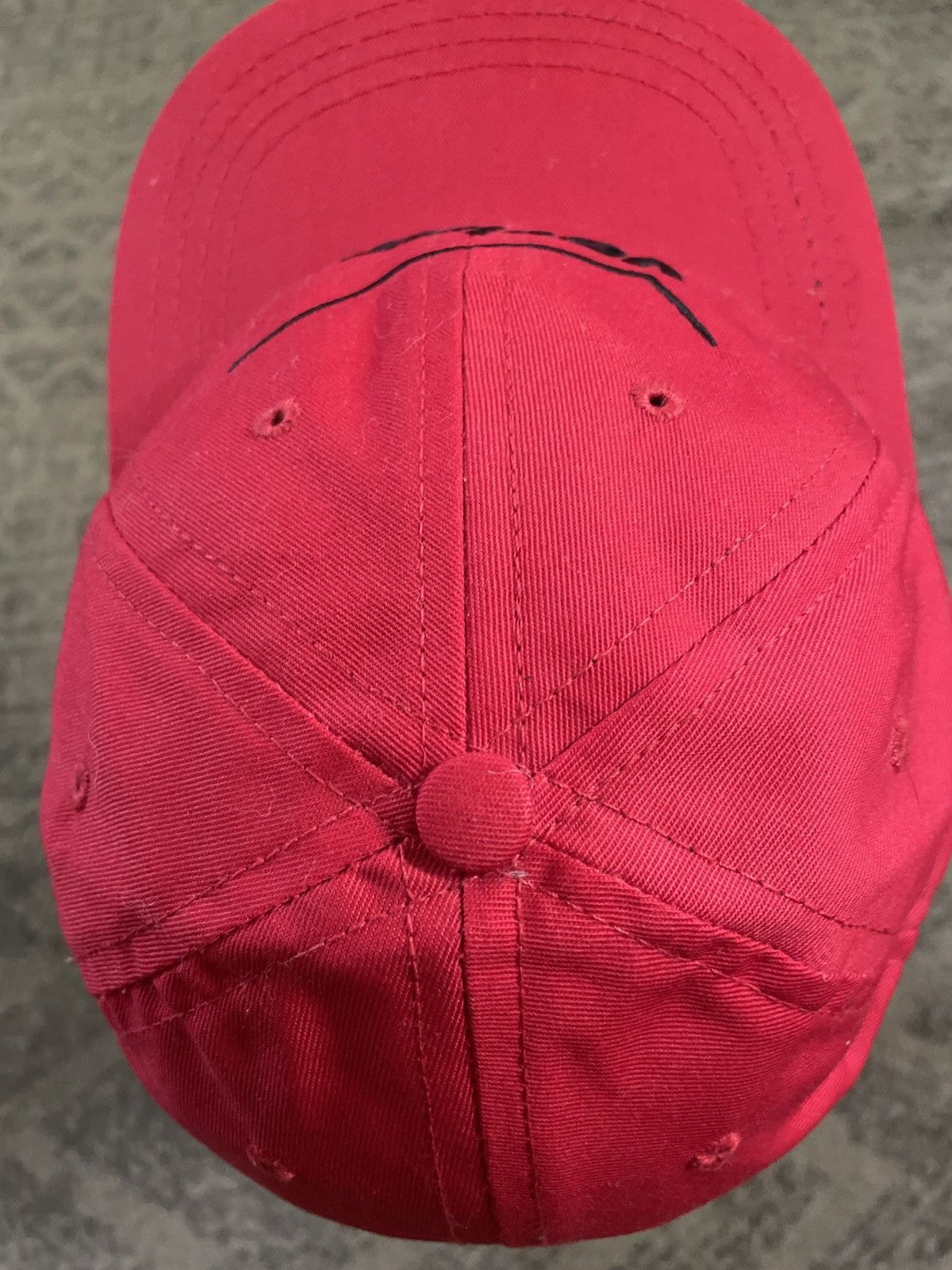 Other VERIZON Cap Hat Strap Back Red Cell Phone Network advertisin Size ONE SIZE - 6 Thumbnail
