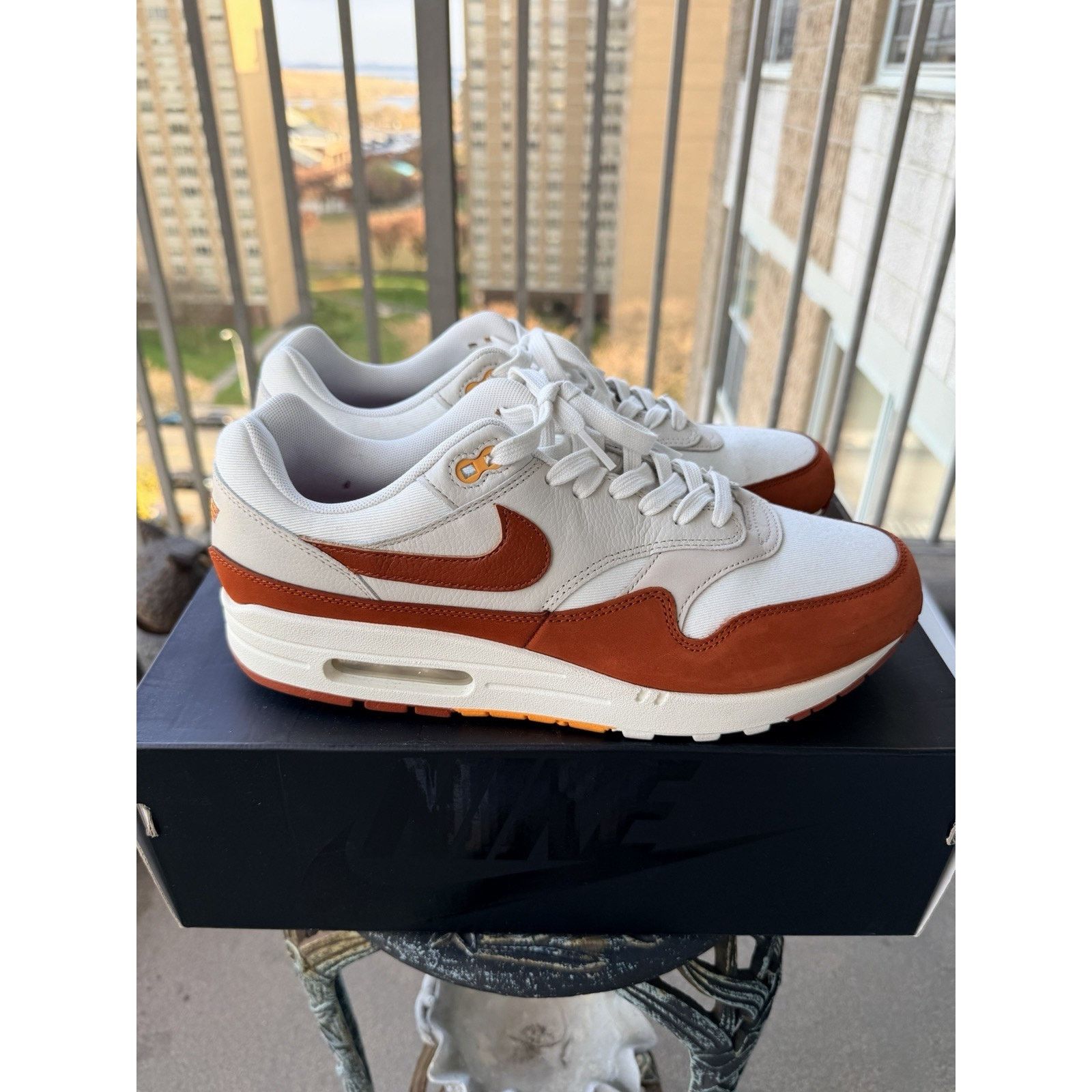 Nike Nike Air Max 1 LX Women's Rugged Orange Sneakers 13W/11.5M Size US 11.5 / IT 41.5 - 7 Thumbnail