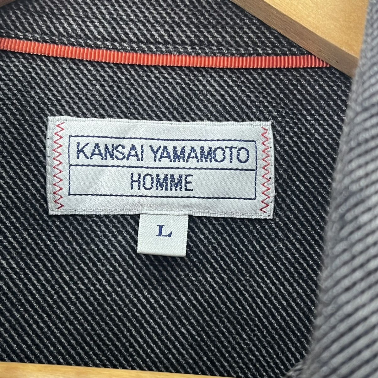 Japanese Brand × Kansai Yamamoto × Vintage Vintage Kansai Yamamoto Homme Shirt Button Up Size US L / EU 52-54 / 3 - 5 Thumbnail