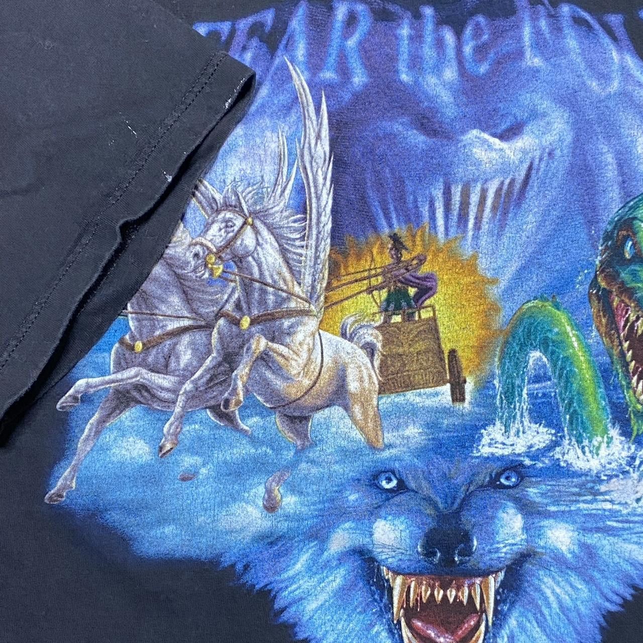 Tultex Vintage Busch Gardens Black Rollercoaster Tee Size 2XL Size US XXL / EU 58 / 5 - 3 Thumbnail