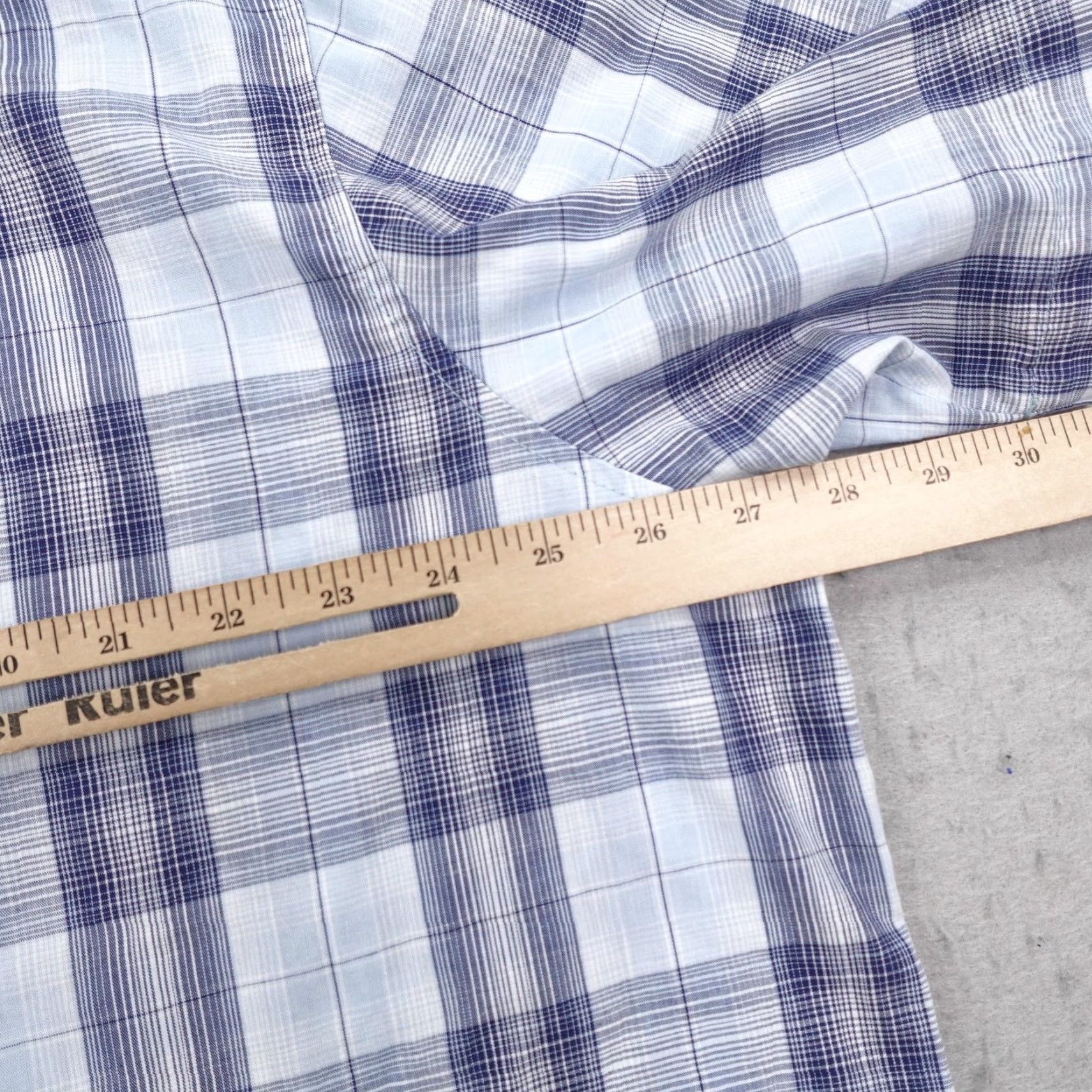 Wrangler VINTAGE Wrangler Shirt Men 2XL Blue Plaid Western Pearl Snap Rodeo Ranch Cowboy Frontier Size US XXL / EU 58 / 5 - 4 Thumbnail