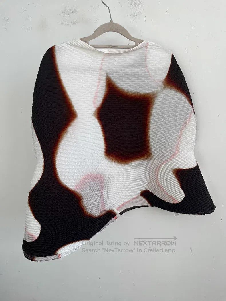 Issey Miyake Issey Miyake Color-Block Long Sleeve Top Size M / US 6-8 / IT 42-44 - 2 Thumbnail
