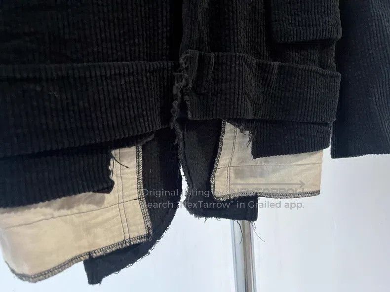 Comme des Garcons Comme Des Garcons Corduroy Deconstructed Jacket Size US XS / EU 42 / 0 - 4 Thumbnail