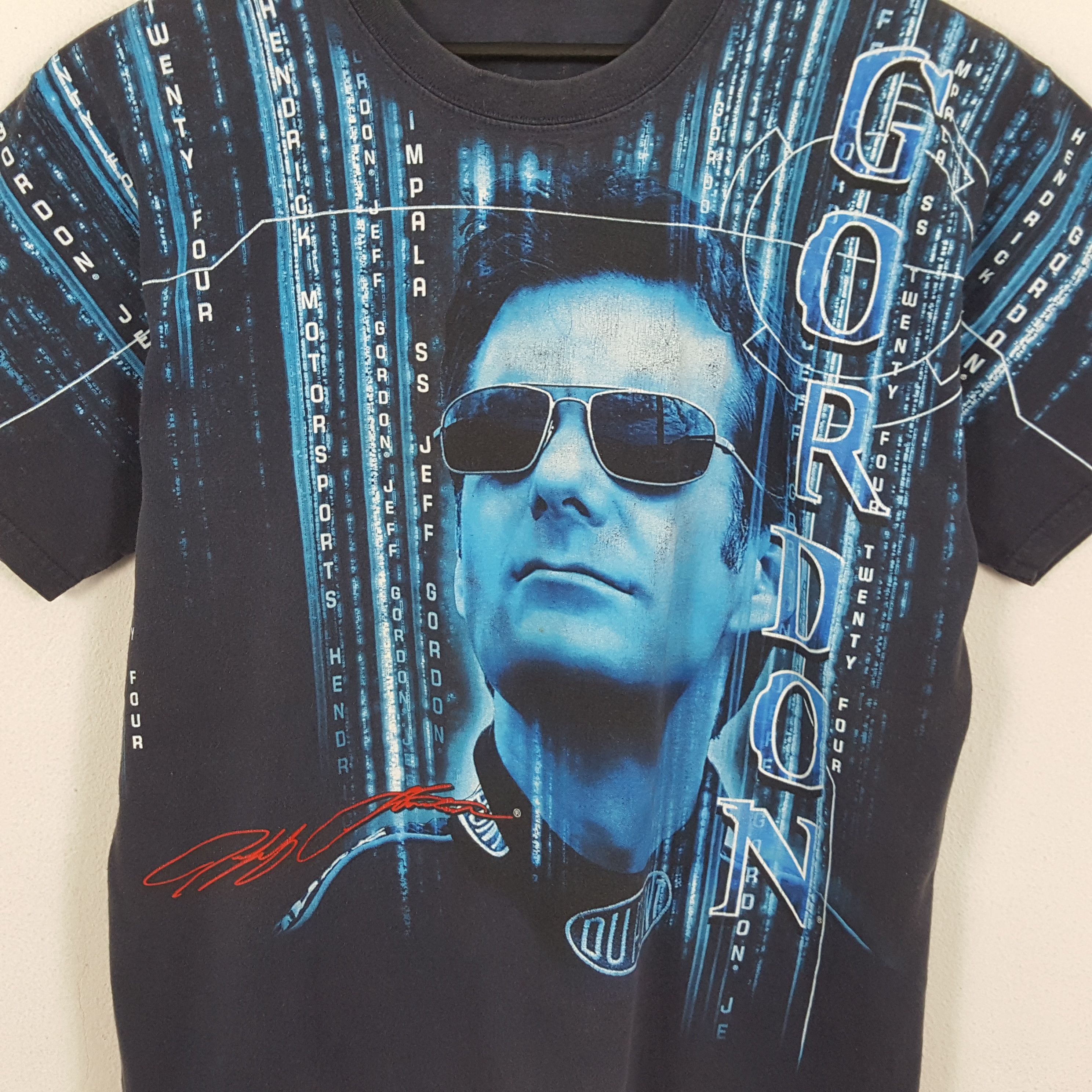 NASCAR × Vintage GORDON IMPALA 24 Racing Cars NASCAR Vintage Tshirt Size US L / EU 52-54 / 3 - 4 Thumbnail