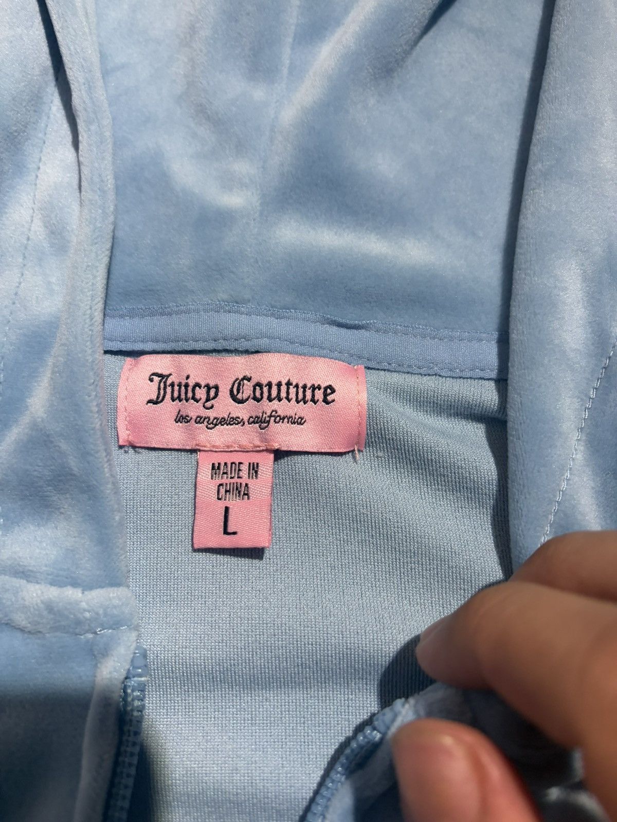 Juicy Couture Juicy Couture Zip Up Hoodie Size L / US 10 / IT 46 - 3 Thumbnail