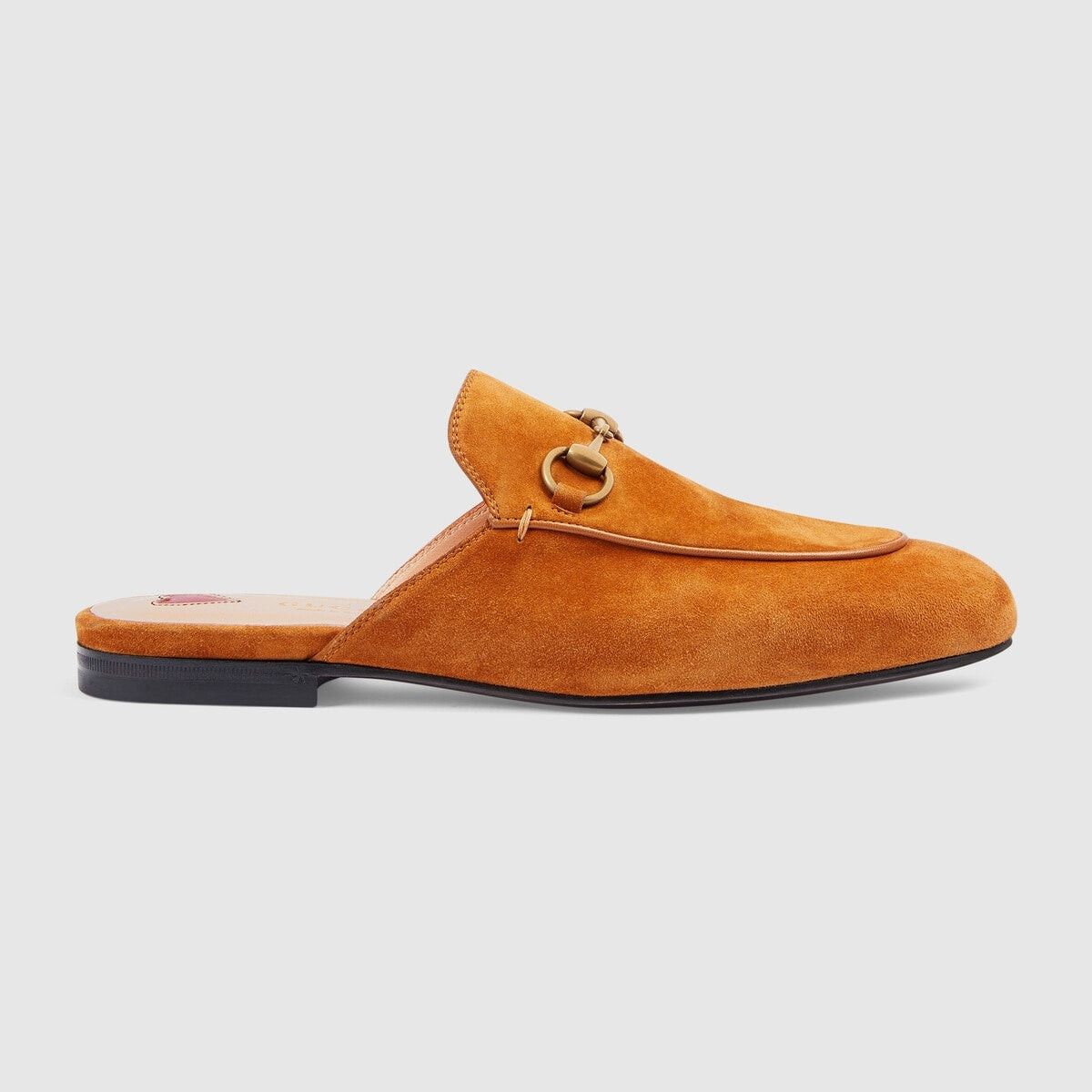 Gucci Gucci Princetown Horsebit Scede Slippers SIZE 35 Size ONE SIZE - 1 Thumbnail