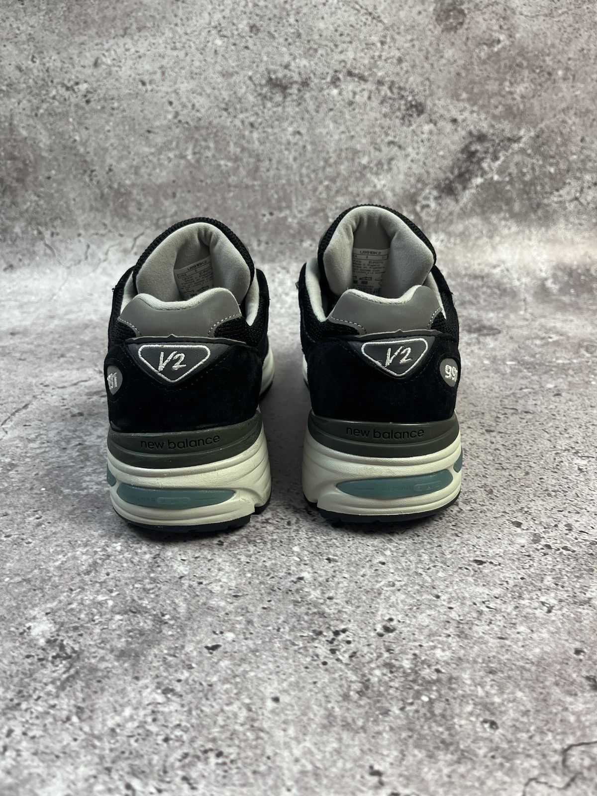 New Balance New Balance U991BK2 Black Suede Made In England Size US 5 / IT 35 - 5 Thumbnail