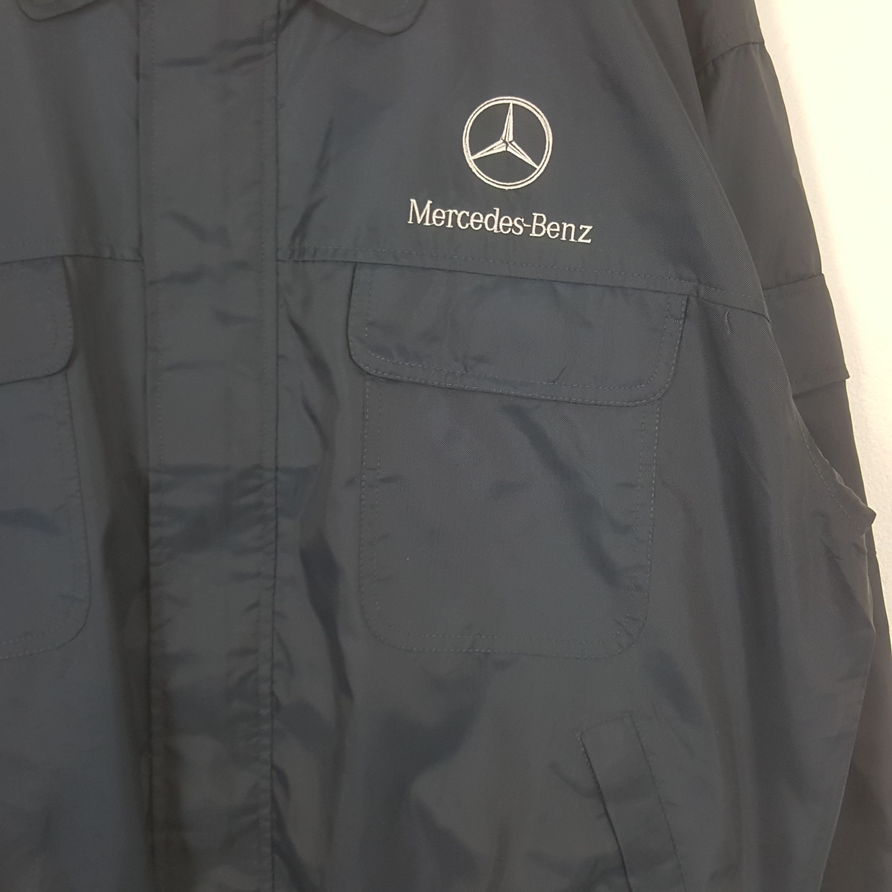 Mercedes-Benz Vintage Mercedes-Benz Luxury Racing Bombers Jacket RR10 Size US XL / EU 56 / 4 - 4 Thumbnail