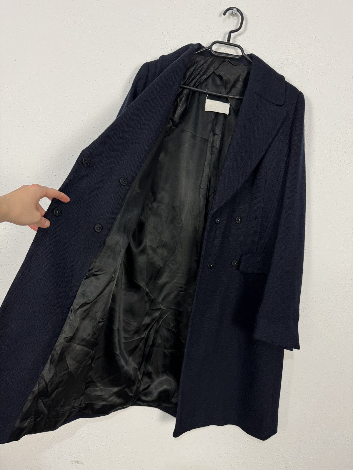 Maison Margiela Martin Margiela blank label wool coat early 90s IT42 Size US M / EU 48-50 / 2 - 3 Thumbnail