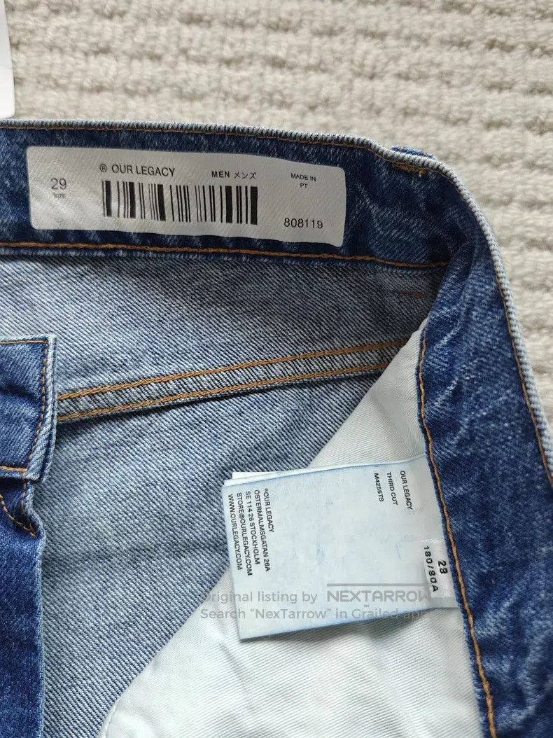 Our Legacy Our Legacy Blue Denim Jeans Size US 28 / EU 44 - 7 Thumbnail