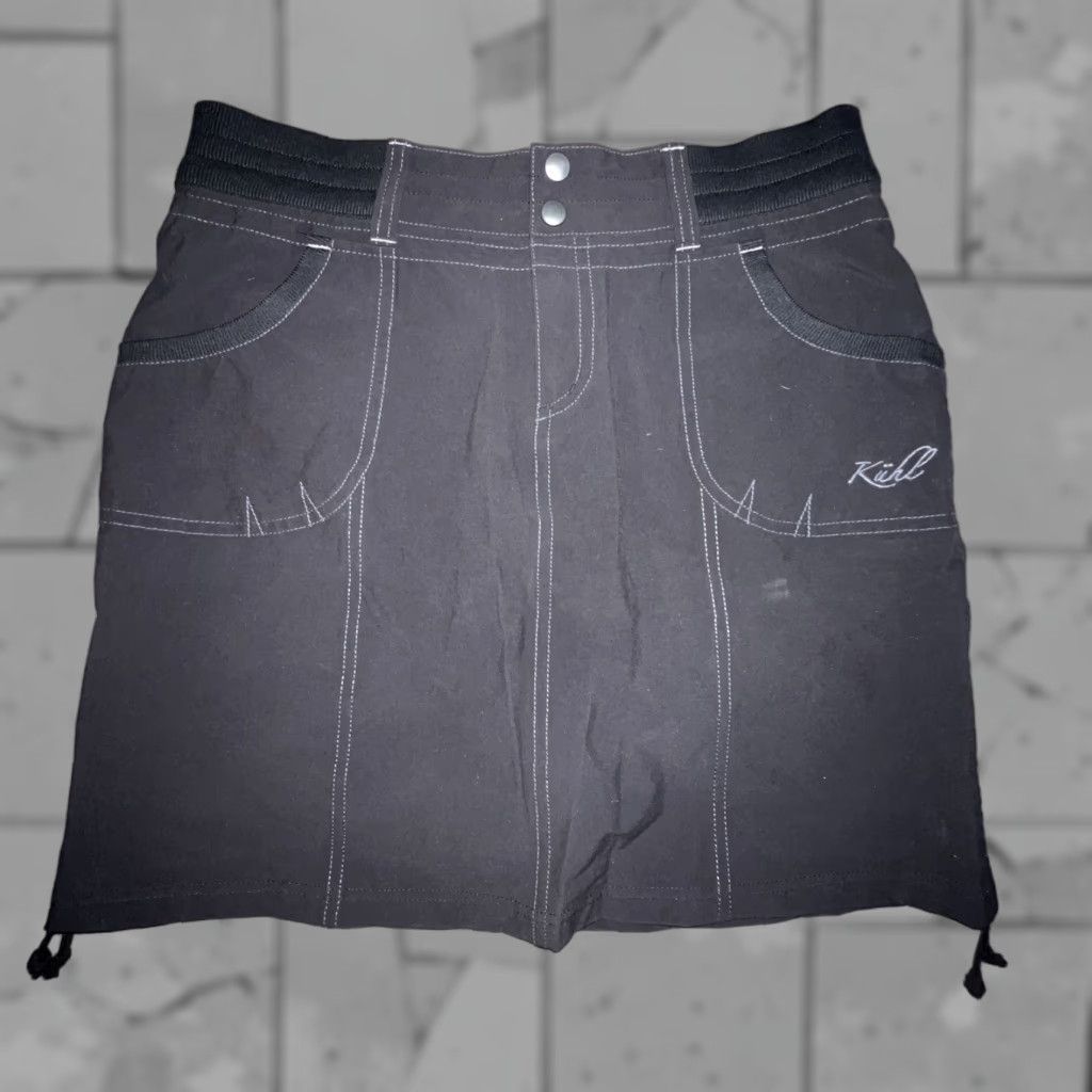 Vintage Kühl Gray Skirt Built In Shorts Womens Size 4 Gray Short Athletic Activewear Skirt Womens 4 Size 27" / US 4 / IT 40 - 1 Thumbnail