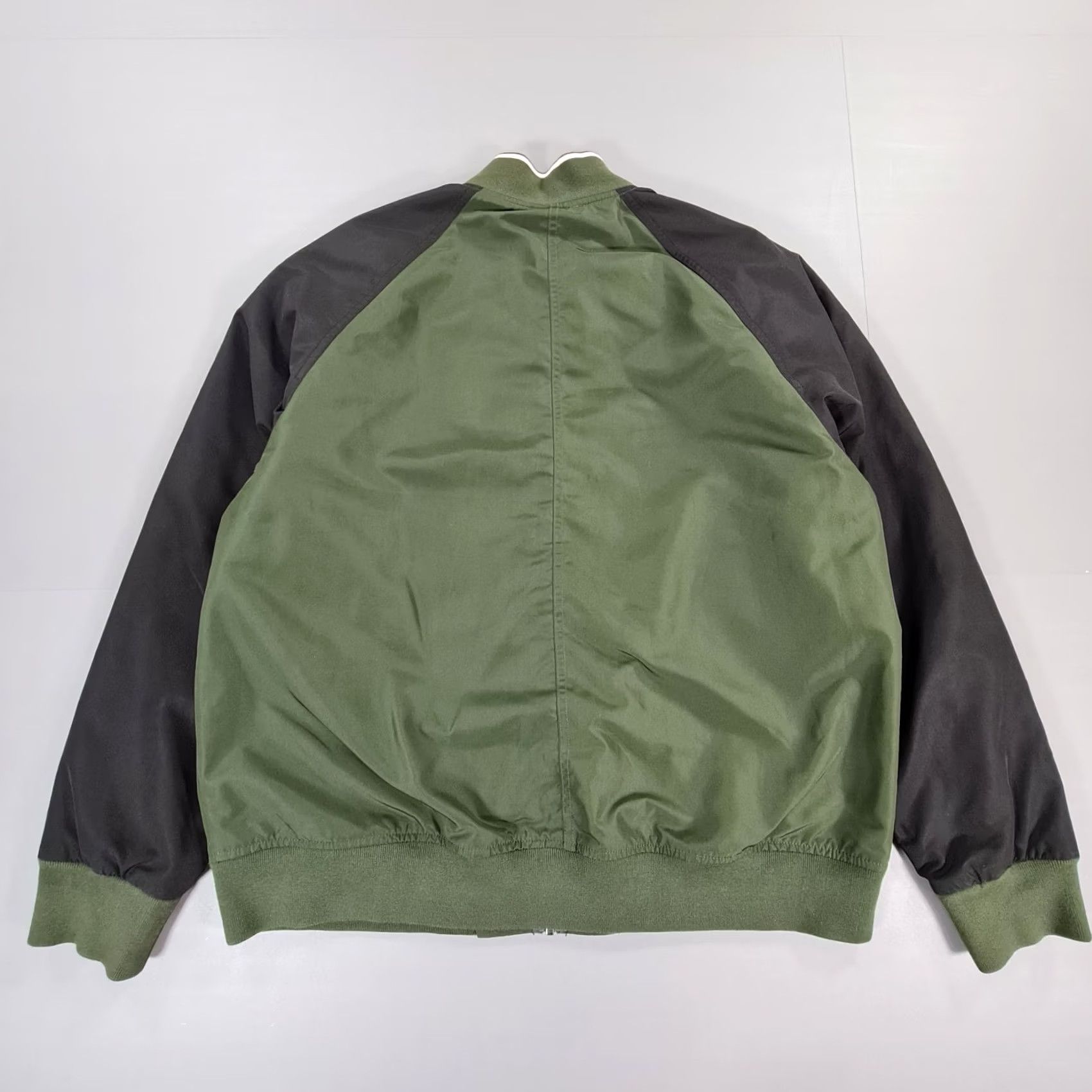 Lacoste Lacoste Mens Jacket Green XL Bomber Reversible Full Zip Size US XL / EU 56 / 4 - 7 Thumbnail
