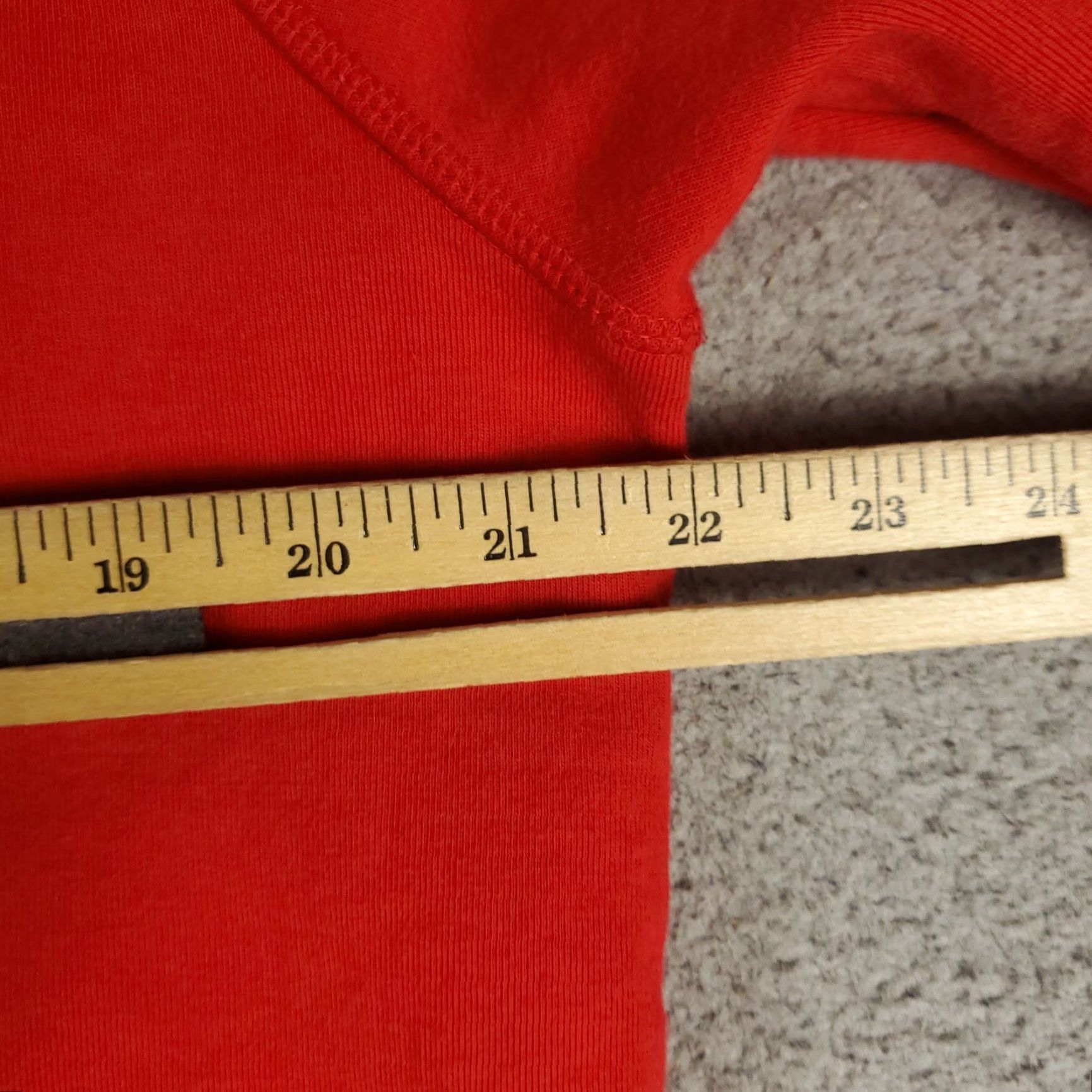 Apple Apple Mens Size Medium Red 1/4 Zip Pullover Sweater Shirt Size US M / EU 48-50 / 2 - 7 Thumbnail