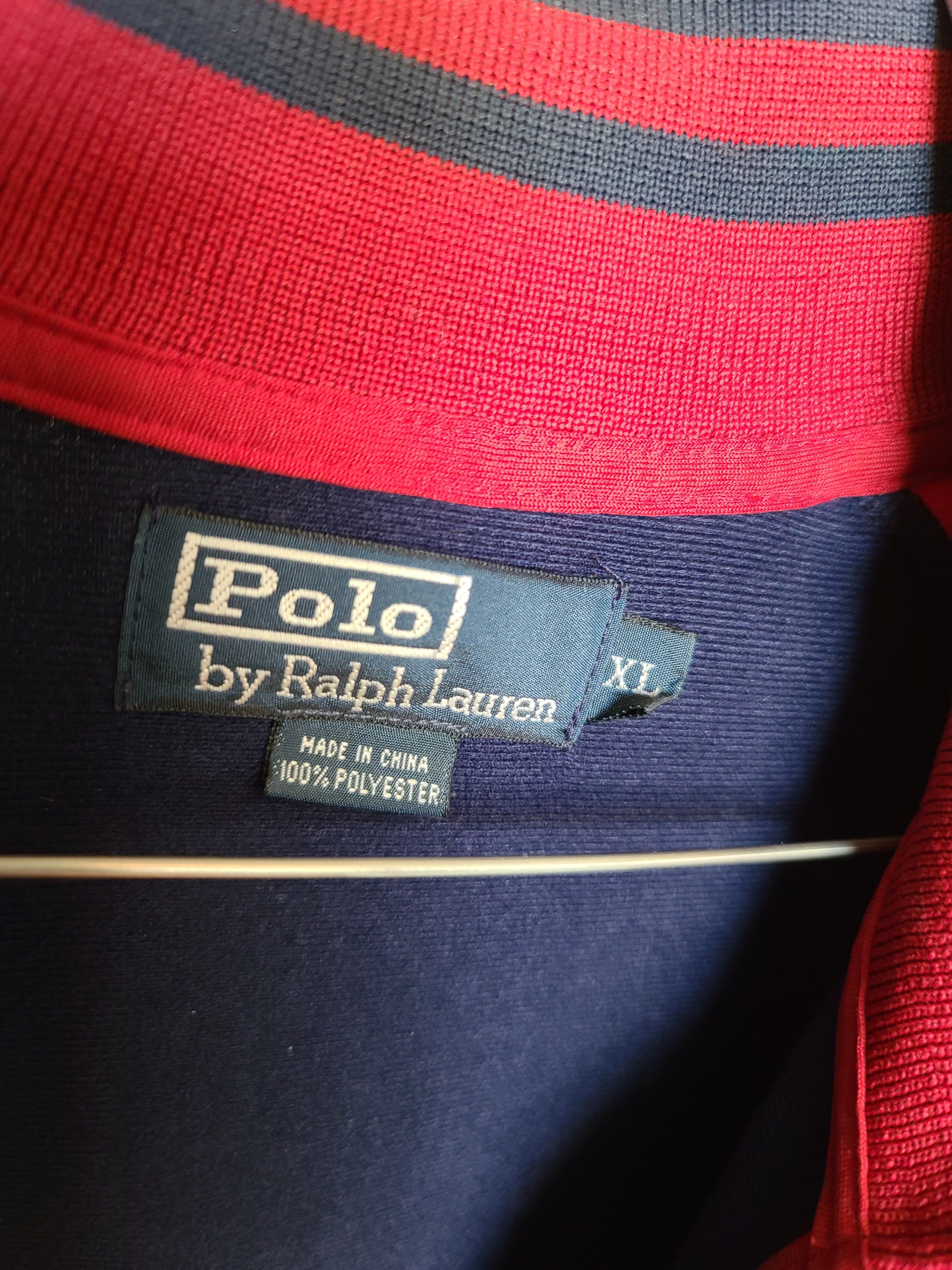 Polo Ralph Lauren × U.S. Polo Assn. × Vintage Polo Ralph Lauren Zipup sweater XL Vintage Size US XL / EU 56 / 4 - 3 Thumbnail