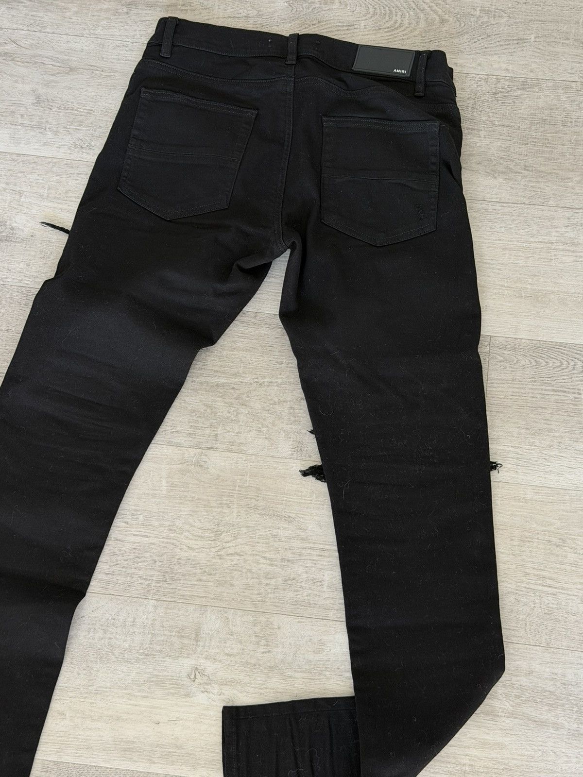 Amiri Amiri MX1 Patch Jean Black Size US 32 / EU 48 - 5 Thumbnail