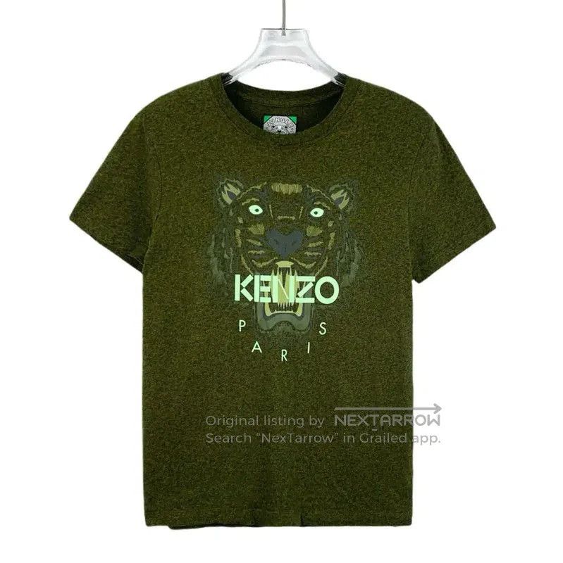 Kenzo KENZO Green Cotton Men's T-Shirt . Size US S / EU 44-46 / 1 - 1 Thumbnail