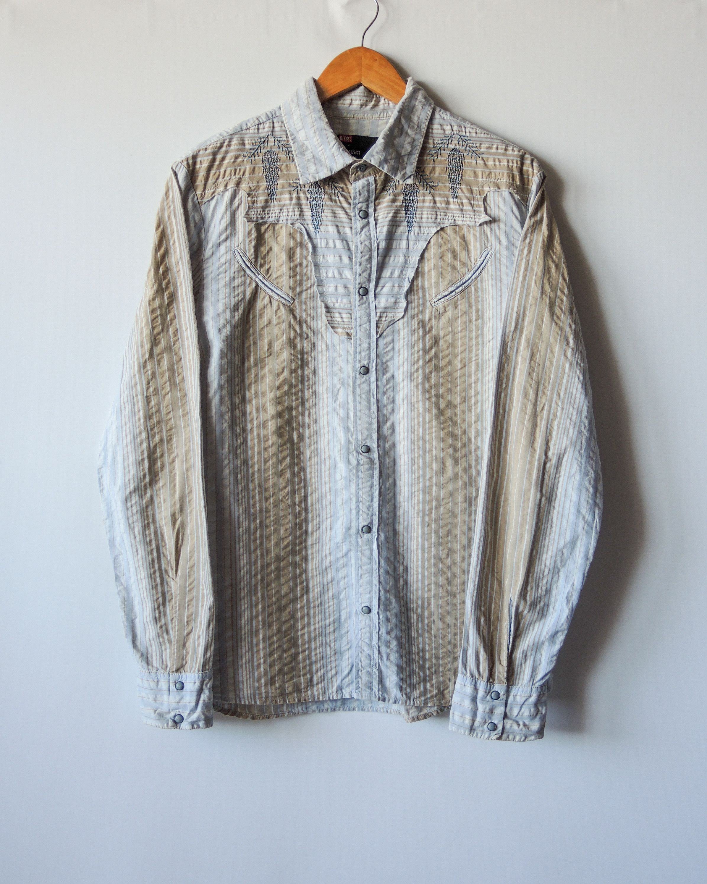Diesel Diesel vintage embroidered shirt Size US M / EU 48-50 / 2 - 1 Thumbnail
