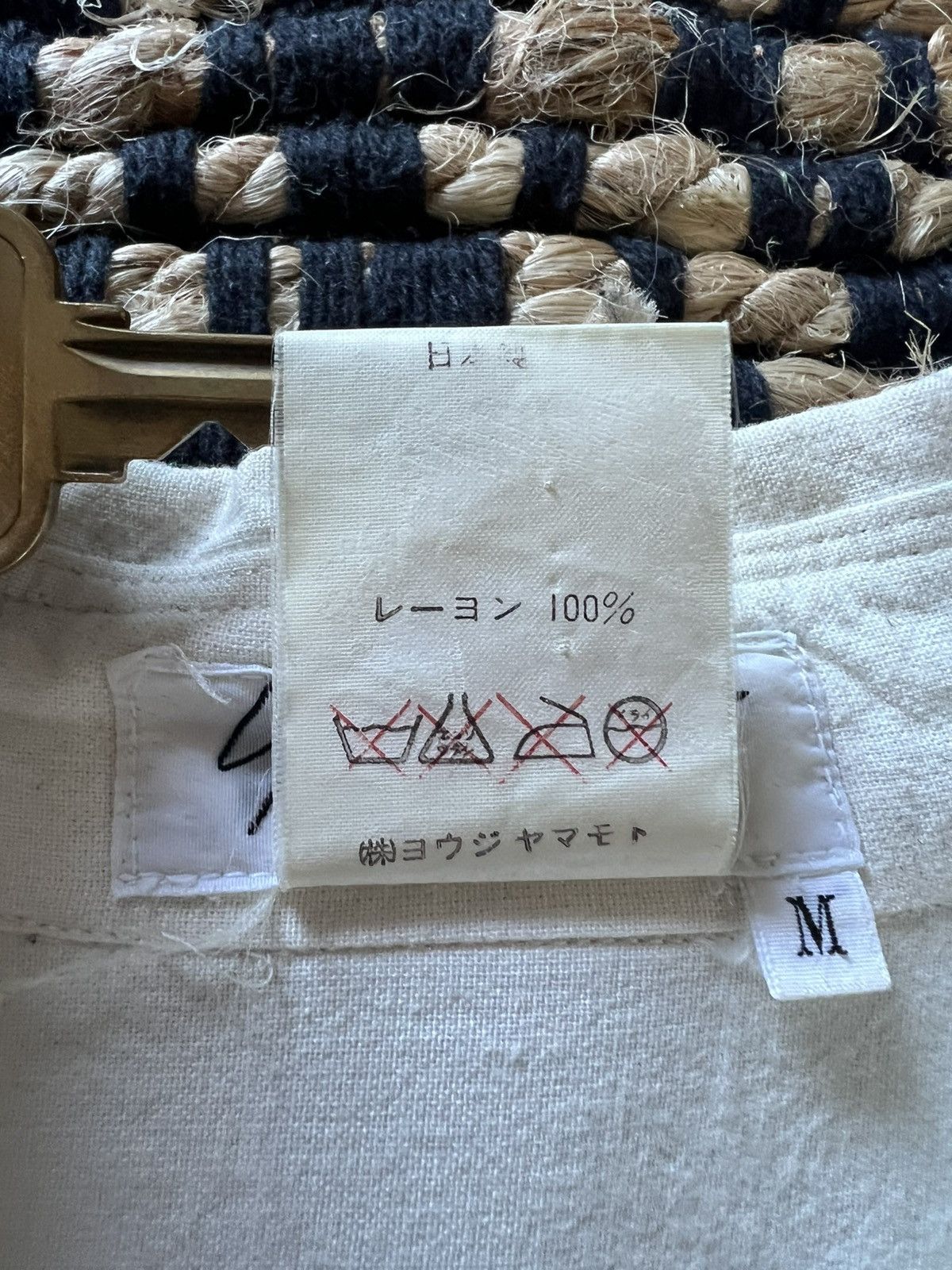Yohji Yamamoto Yohji Yamamoto Pour Homme AW91 Smiley Face Button Up Size US M / EU 48-50 / 2 - 5 Thumbnail
