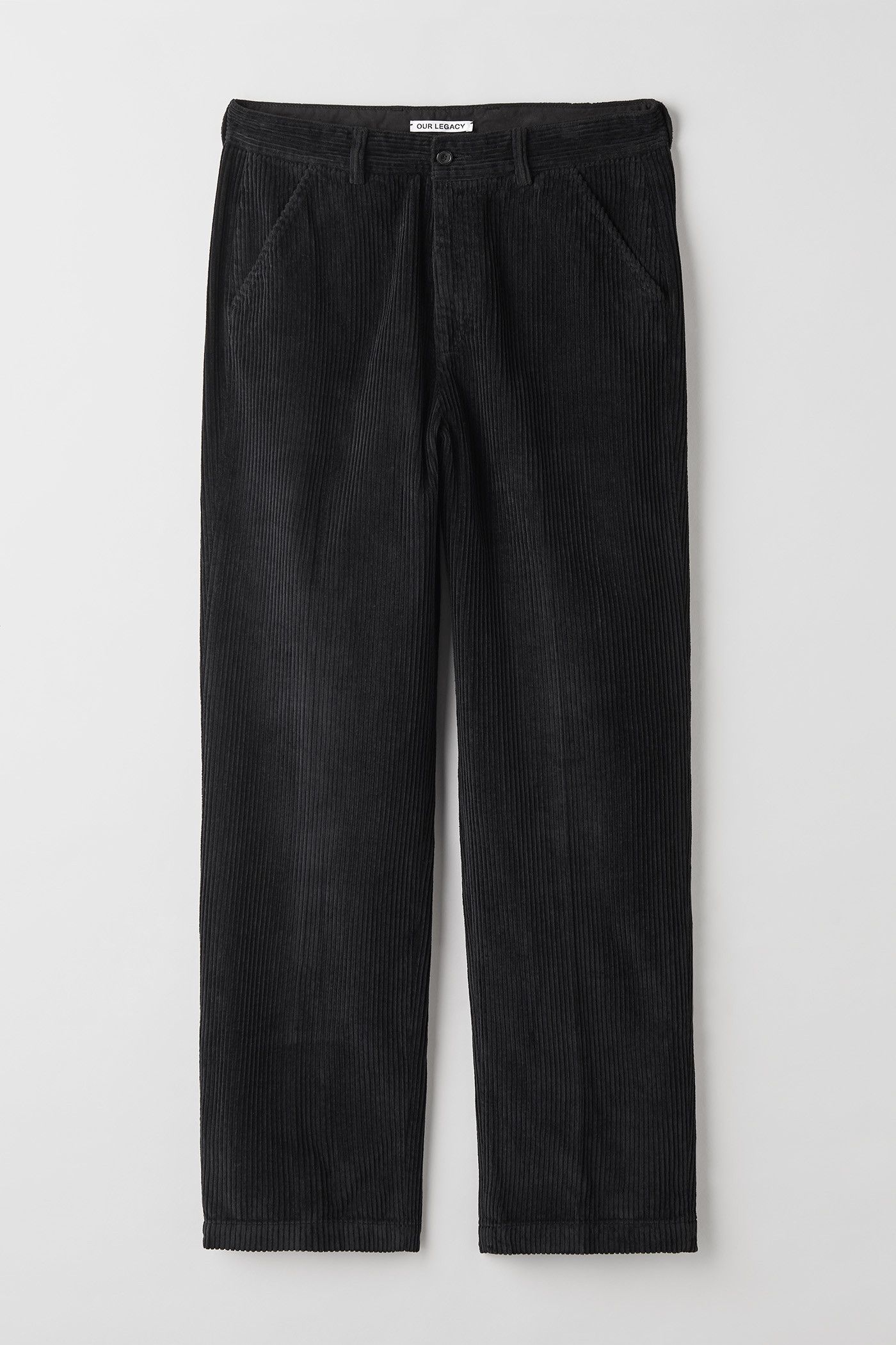 WASHED BLACK CORDUROY