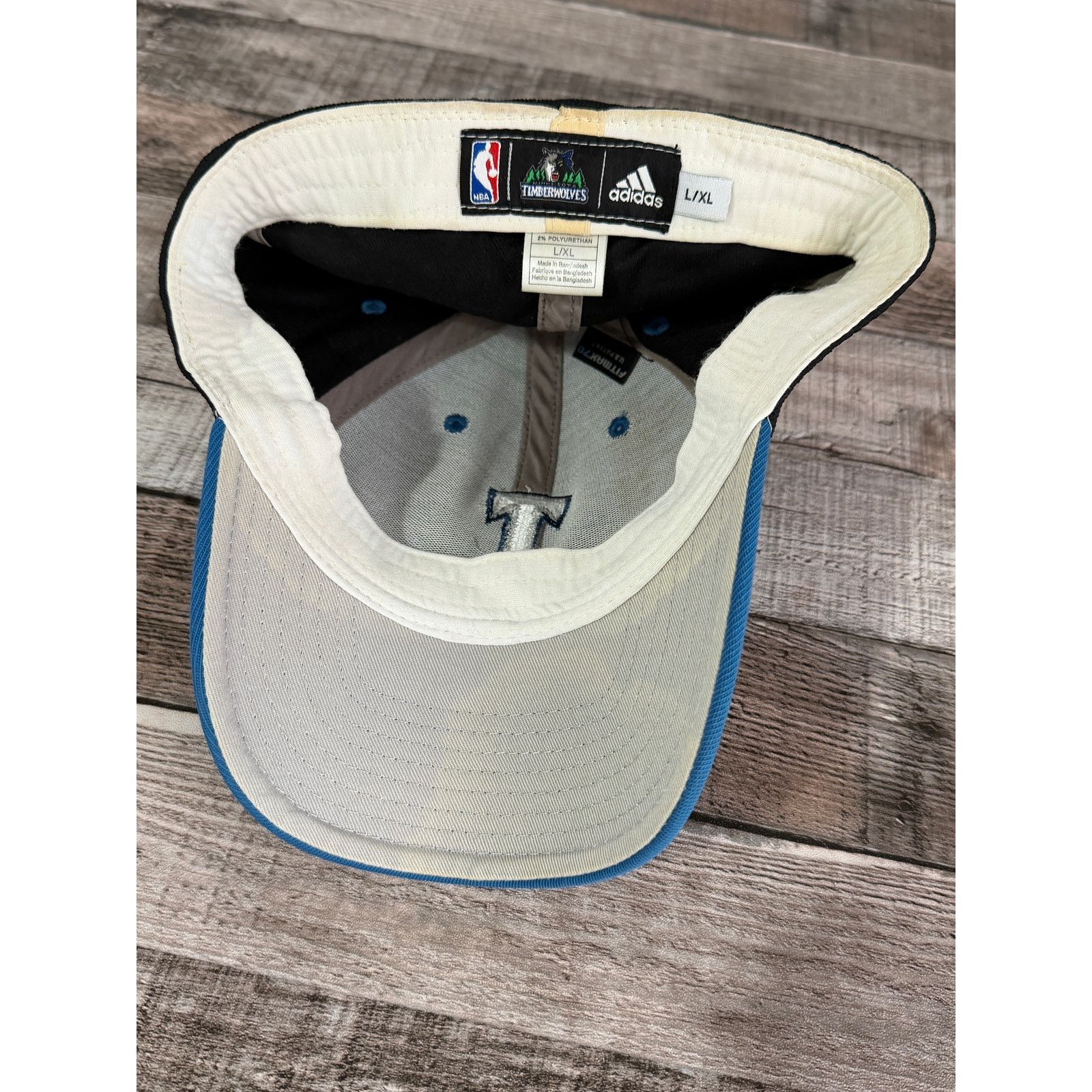 Adidas Minnesota Timberwolves Adidas Stretch-Fit Hat Size L/XL Size ONE SIZE - 9 Thumbnail