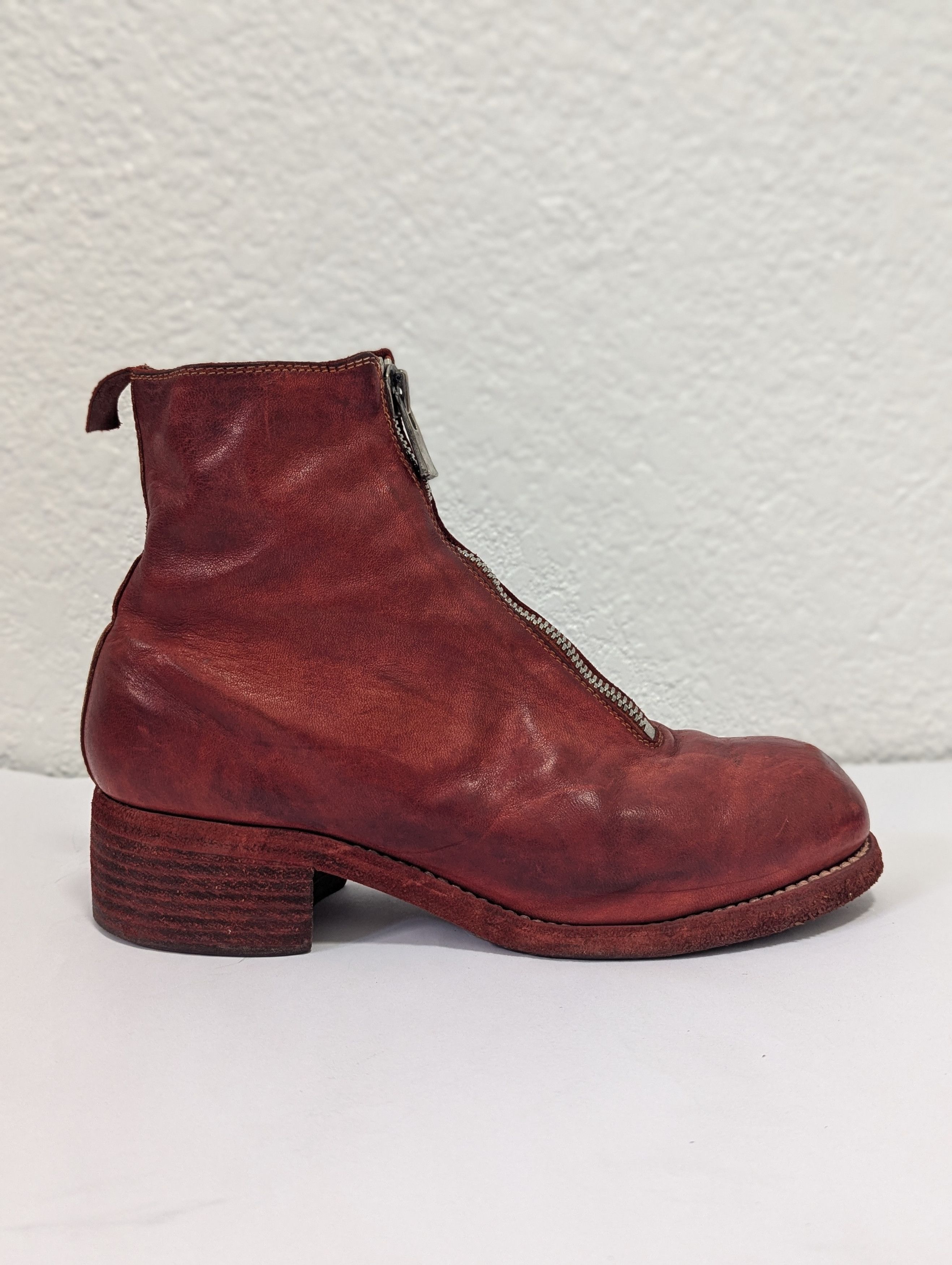 Guidi Guidi PL1 Front-zip Soft Horse Leather Boots Size US 8 / IT 38 - 2 Thumbnail