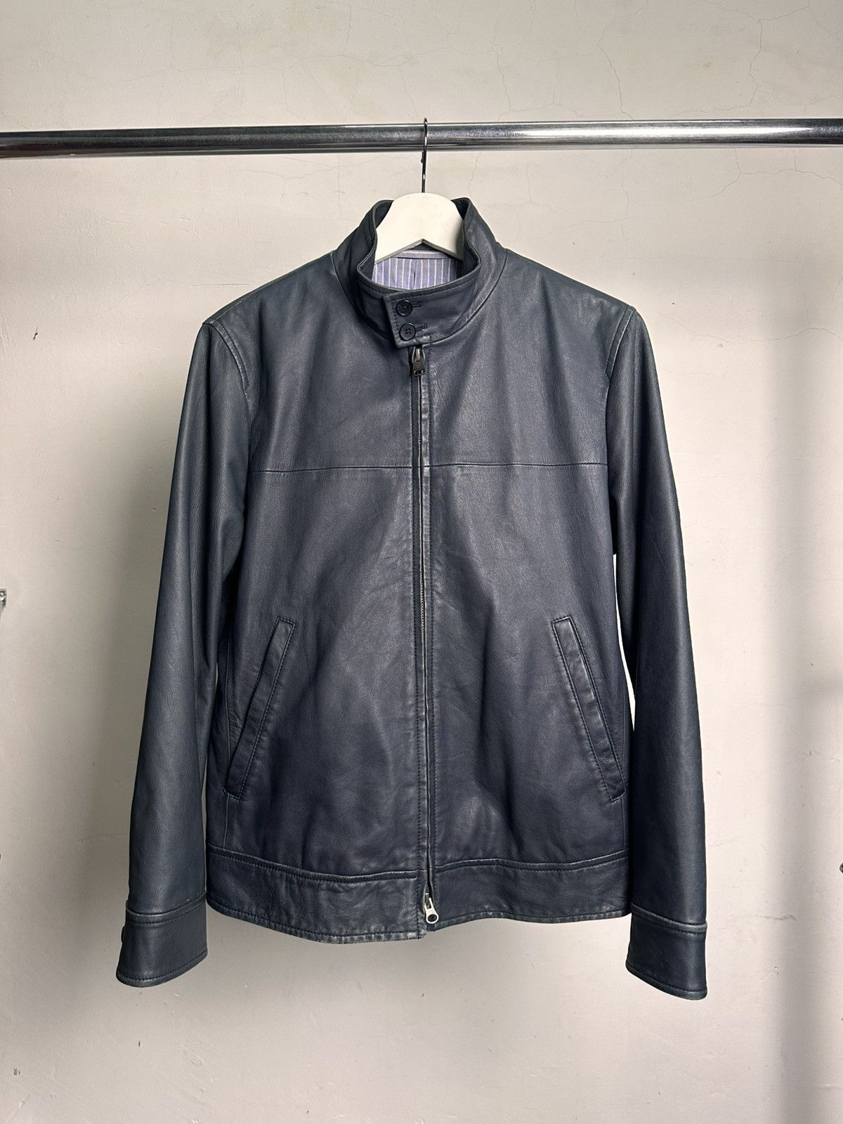 Theory Theory SheepSkin Leather Jacket Size US M / EU 48-50 / 2 - 1 Thumbnail