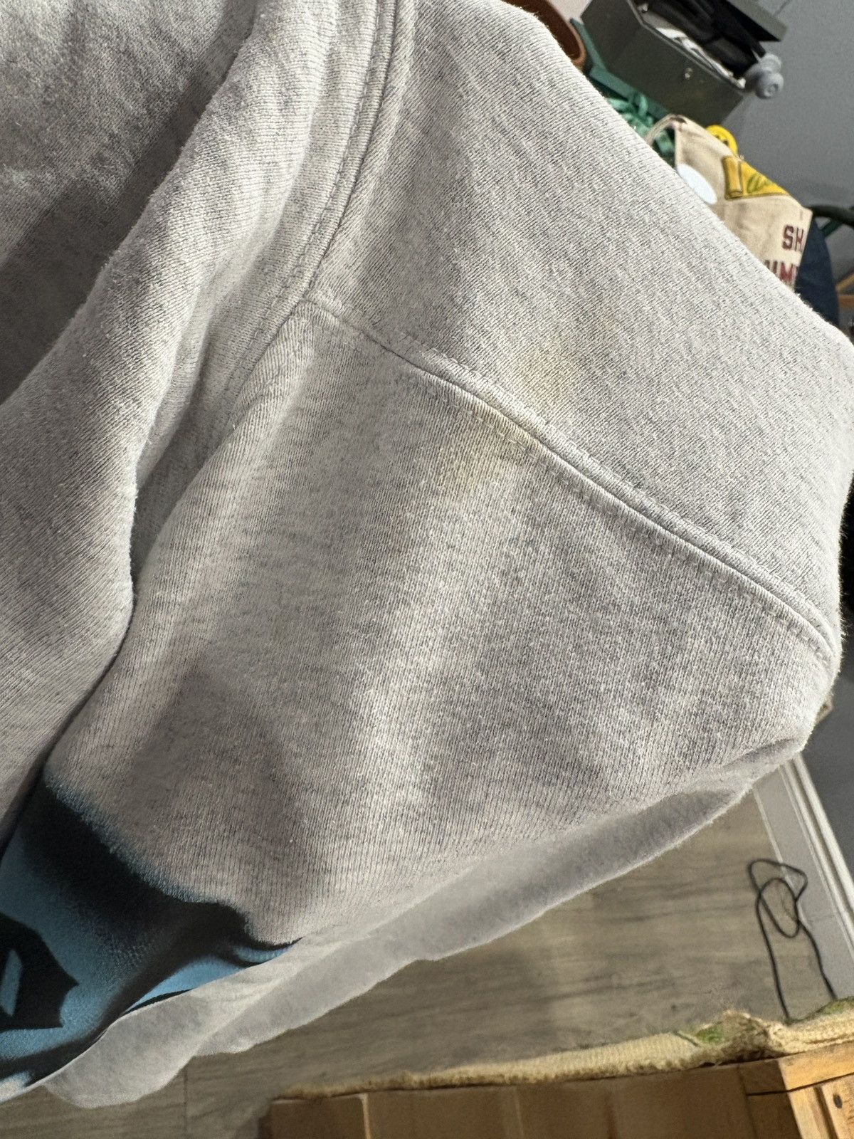 Supreme Supreme love hoodie 2021 heather grey size L made in canada Size US L / EU 52-54 / 3 - 9 Thumbnail