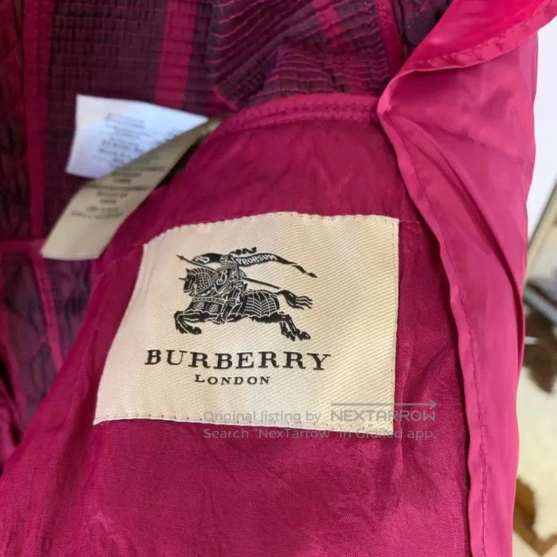 Other Burberry Women's Quilted Pink Jacket. Size XXS / US 00 / IT 34 - 3 Thumbnail