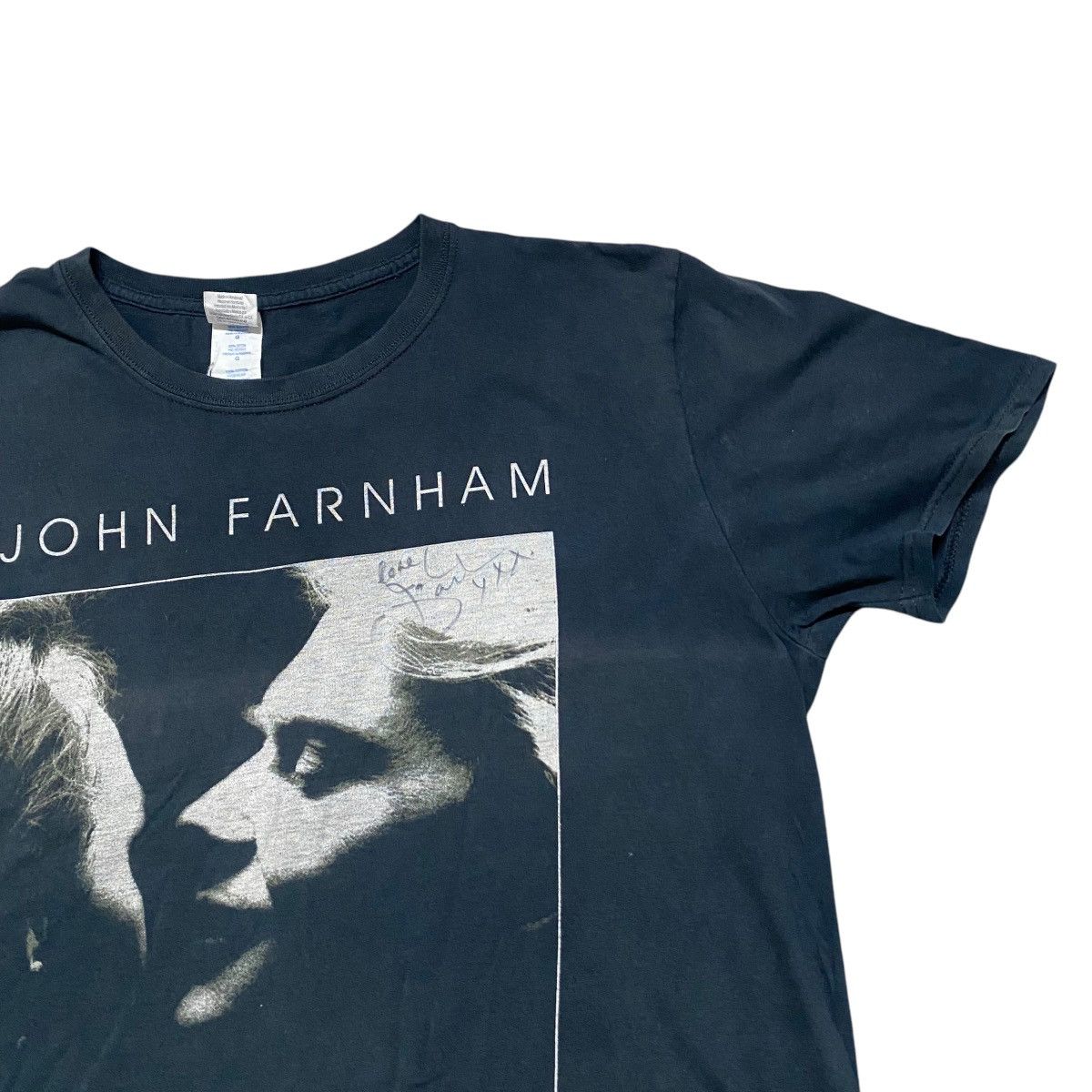 Band Tees Vintage John Farnham Signature Merch Whispering Jack 2011 Size US L / EU 52-54 / 3 - 5 Thumbnail