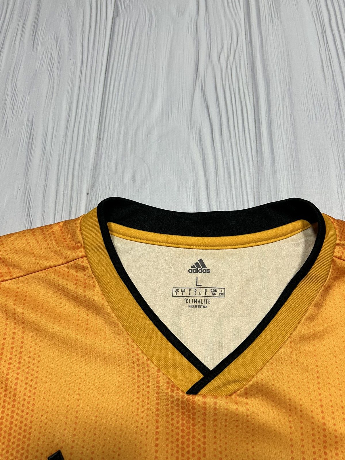 Adidas Payne 9 Wolverhampton 2019/20 Adidas Soccer Jersey Size L Size US L / EU 52-54 / 3 - 9 Thumbnail