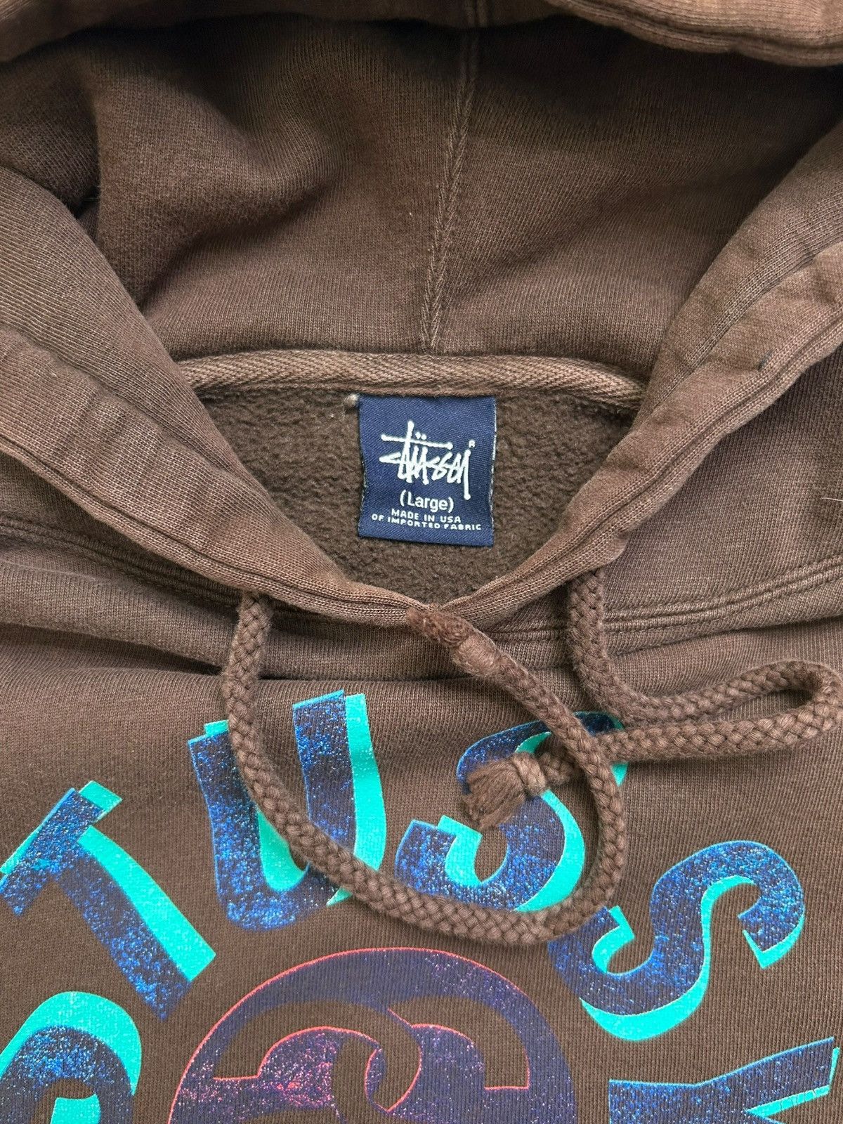 Stussy Vintage Y2K Stussy Tribe Sweatshirt Made in USA Size US L / EU 52-54 / 3 - 7 Thumbnail