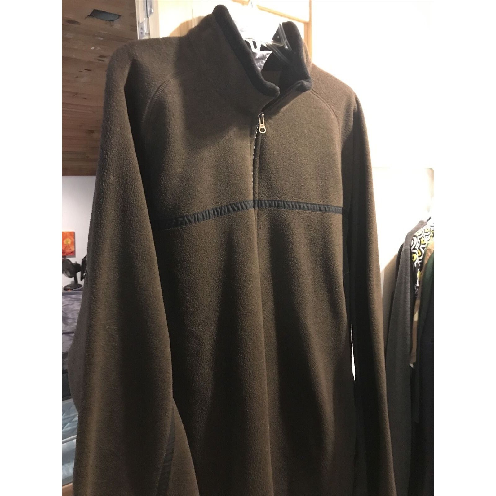 Old Navy Men’s Old Navy Fleece 1/4 Zip Pullover Brown Jacket Size XXL Size US XXL / EU 58 / 5 - 5 Thumbnail