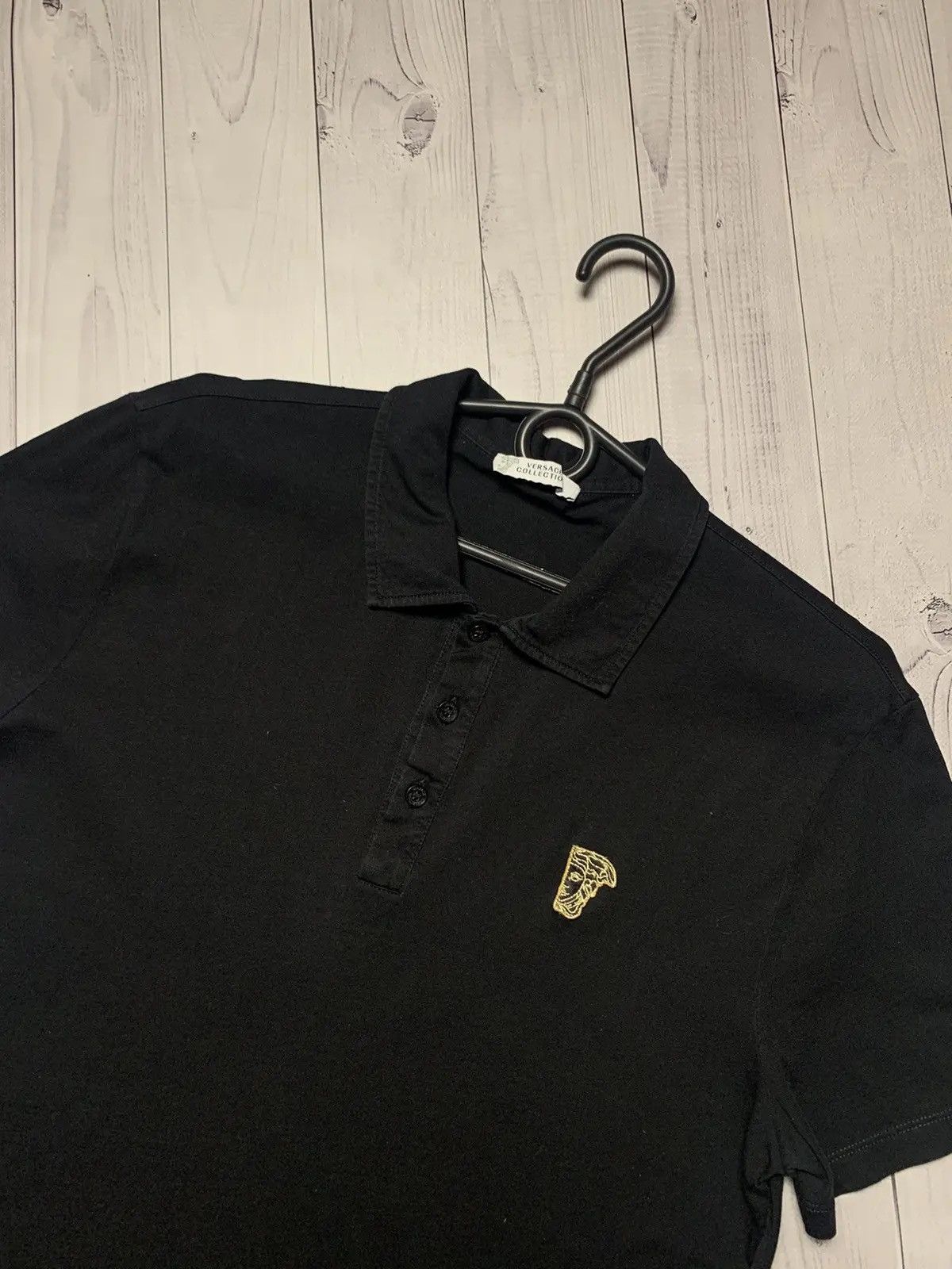Versace Vintage Versace polo rare logo size M Size US M / EU 48-50 / 2 - 2 Thumbnail