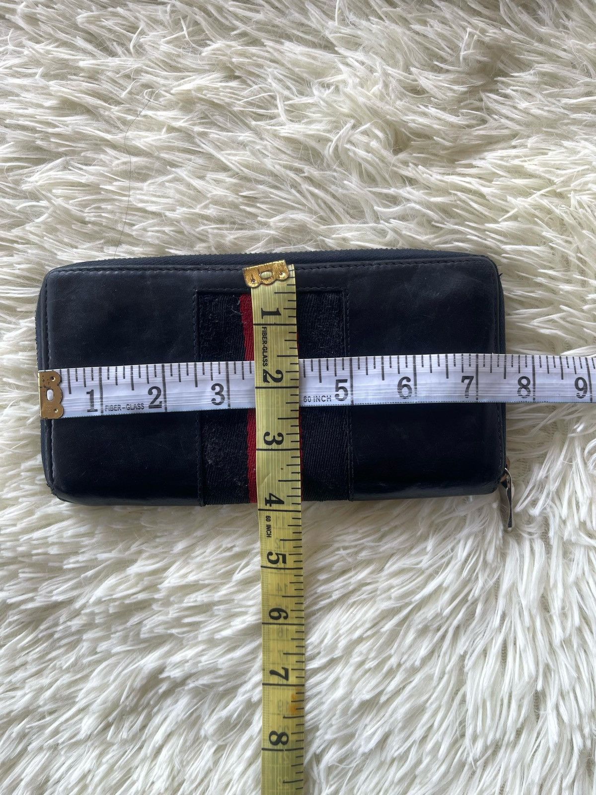 Designer × Gucci × Vintage Gucci Sherry Line Zipper Wallet Size ONE SIZE - 21 Thumbnail