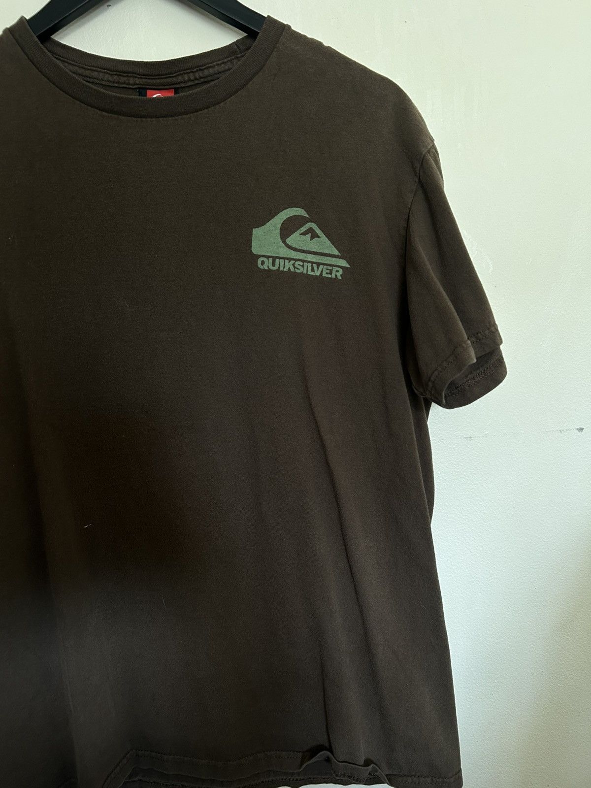 Quiksilver vintage Quiksilver brown t shirt Size US L / EU 52-54 / 3 - 3 Thumbnail