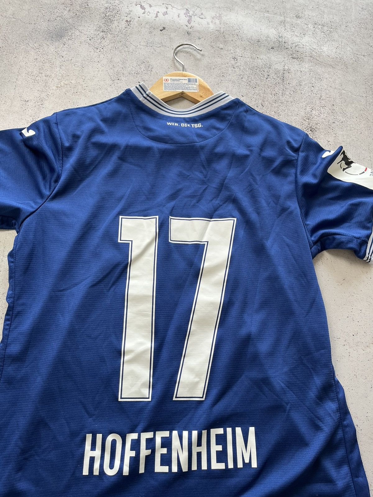 Joma JOMA TSG 1899 HOFFENHEIM 2023/2024 HOME SOCCER JERSEY UNISEX Size US S / EU 44-46 / 1 - 5 Thumbnail