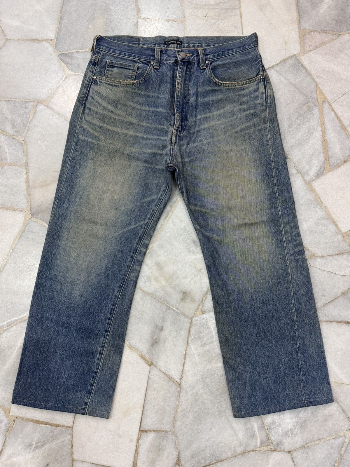 Bape Vintage Bape Denim Selvedge Size US 34 / EU 50 - 1 Thumbnail