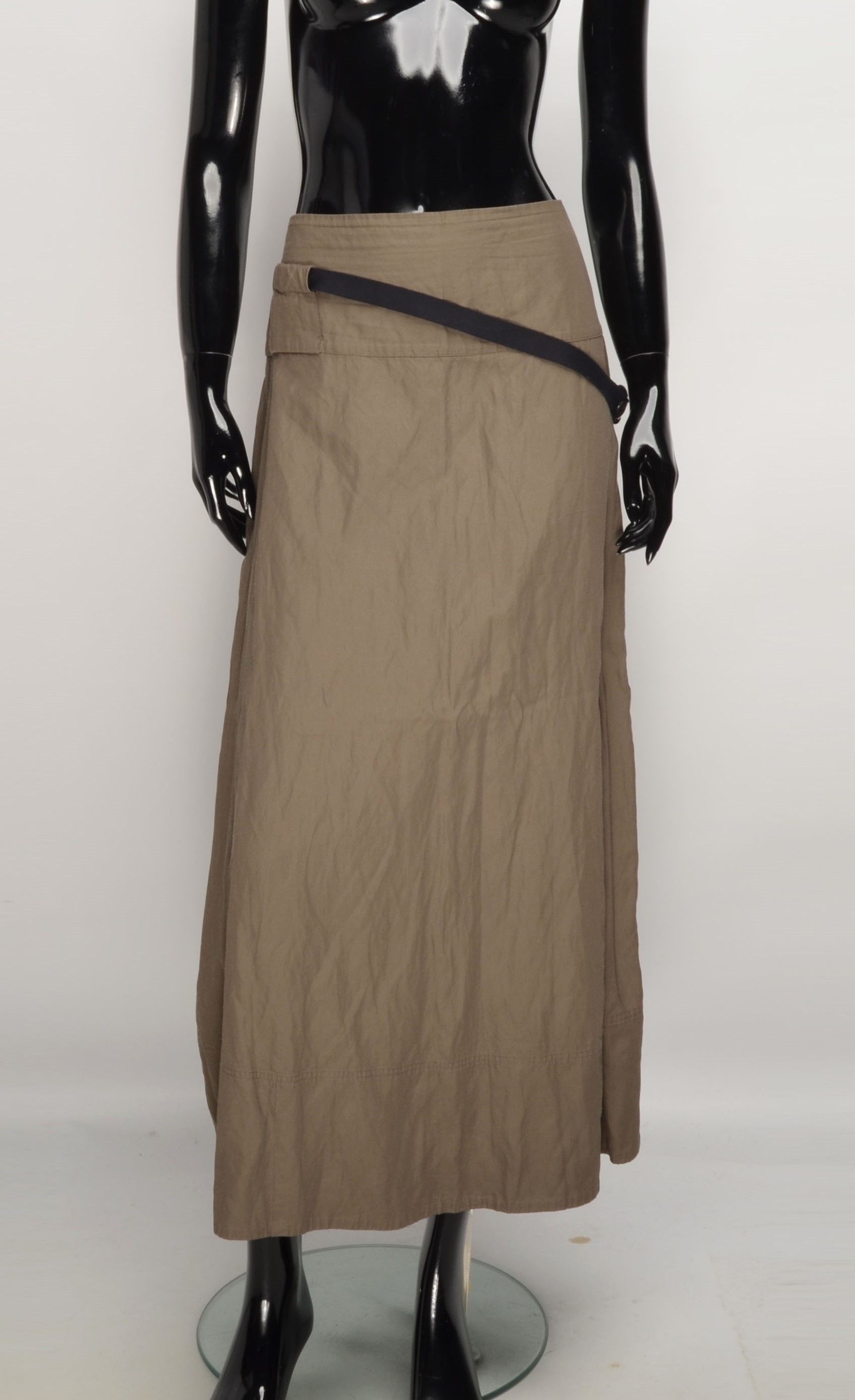 Sarah Pacini Sarah Pacini Avant Garde Gray Midi Skirt Size 34" / US 12 / IT 48 - 1 Thumbnail
