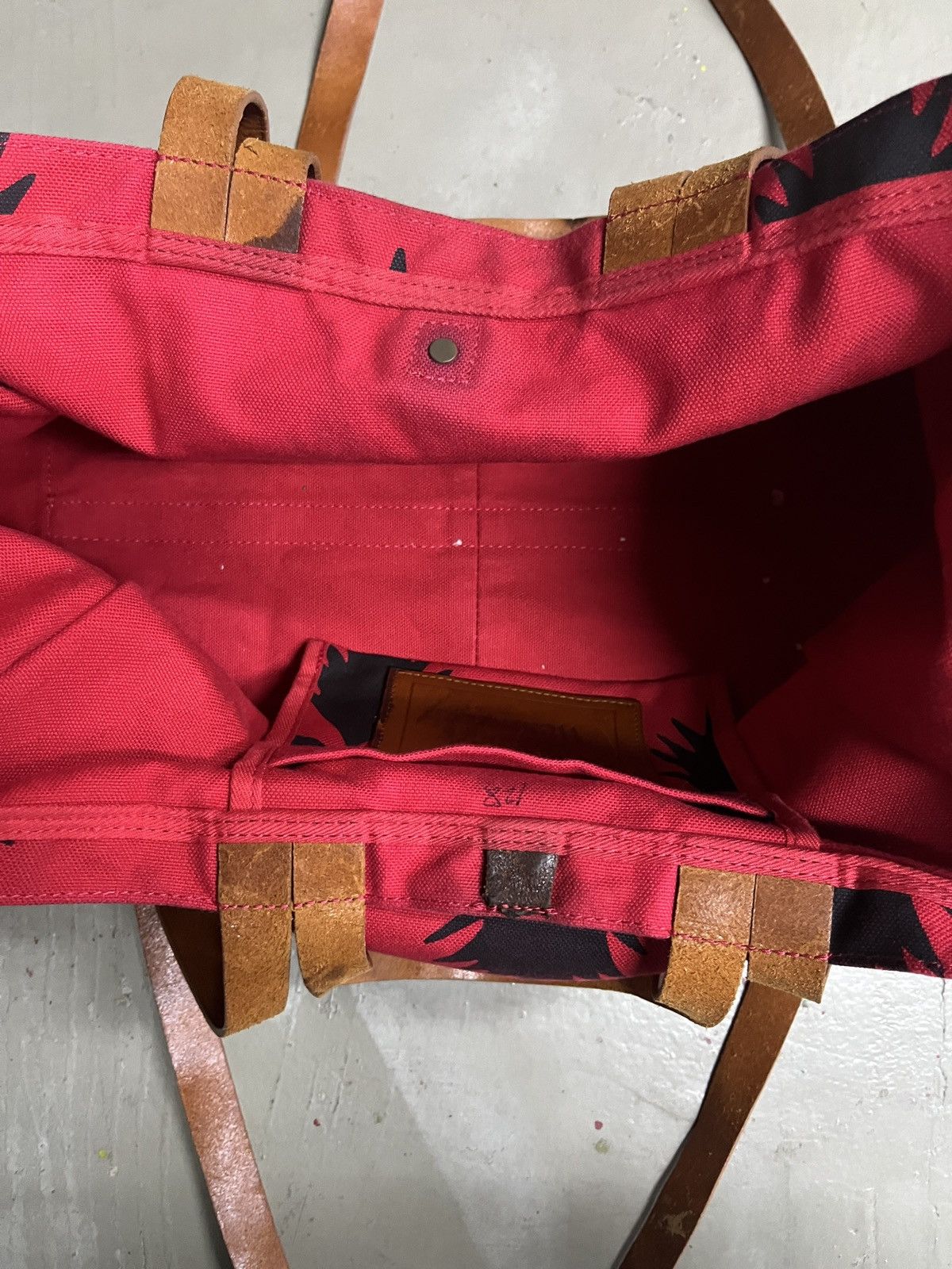 Vivienne Westwood Rare Vivienne Westwood RRL VISVIM STYLE Orb Canvas Bag Size ONE SIZE - 14 Thumbnail