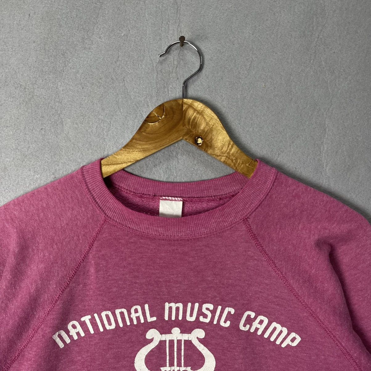 Vintage Vintage National Music Camp Interlochen Raglan Sweatshirt Size M / US 6-8 / IT 42-44 - 2 Thumbnail