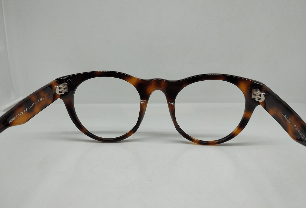 Warby Parker WARBY PARKER Jones 225 Tortoise Eyeglasses Frame Size ONE SIZE - 4 Thumbnail