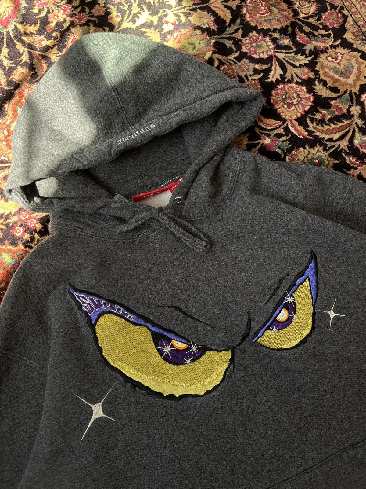 Supreme Supreme Eyes Hoodie FW21 M Size US M / EU 48-50 / 2 - 3 Thumbnail