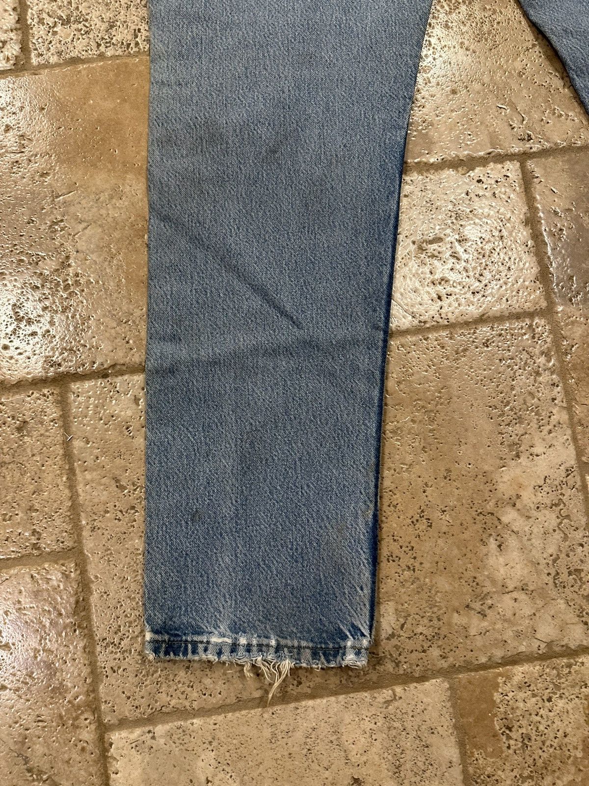 Carhartt Vintage Carhartt Thrashed / Distressed Blue Denim Jeans Size US 36 / EU 52 - 11 Thumbnail