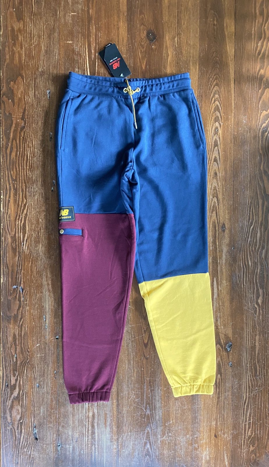 New Balance NWT New Balance Higher Learning Color Block Joggers Sweats Size US 30 / EU 46 - 1 Thumbnail