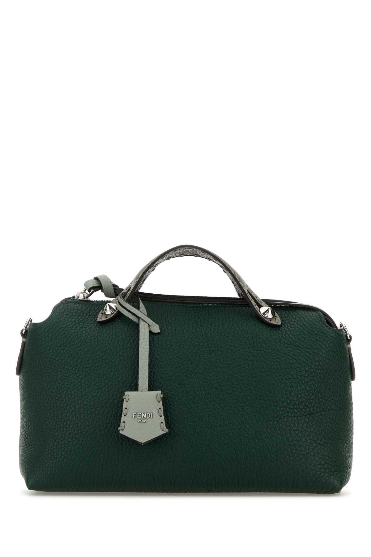 Fendi Bottle Green Leather Medium By The Way Handbag Size ONE SIZE - 1 Thumbnail