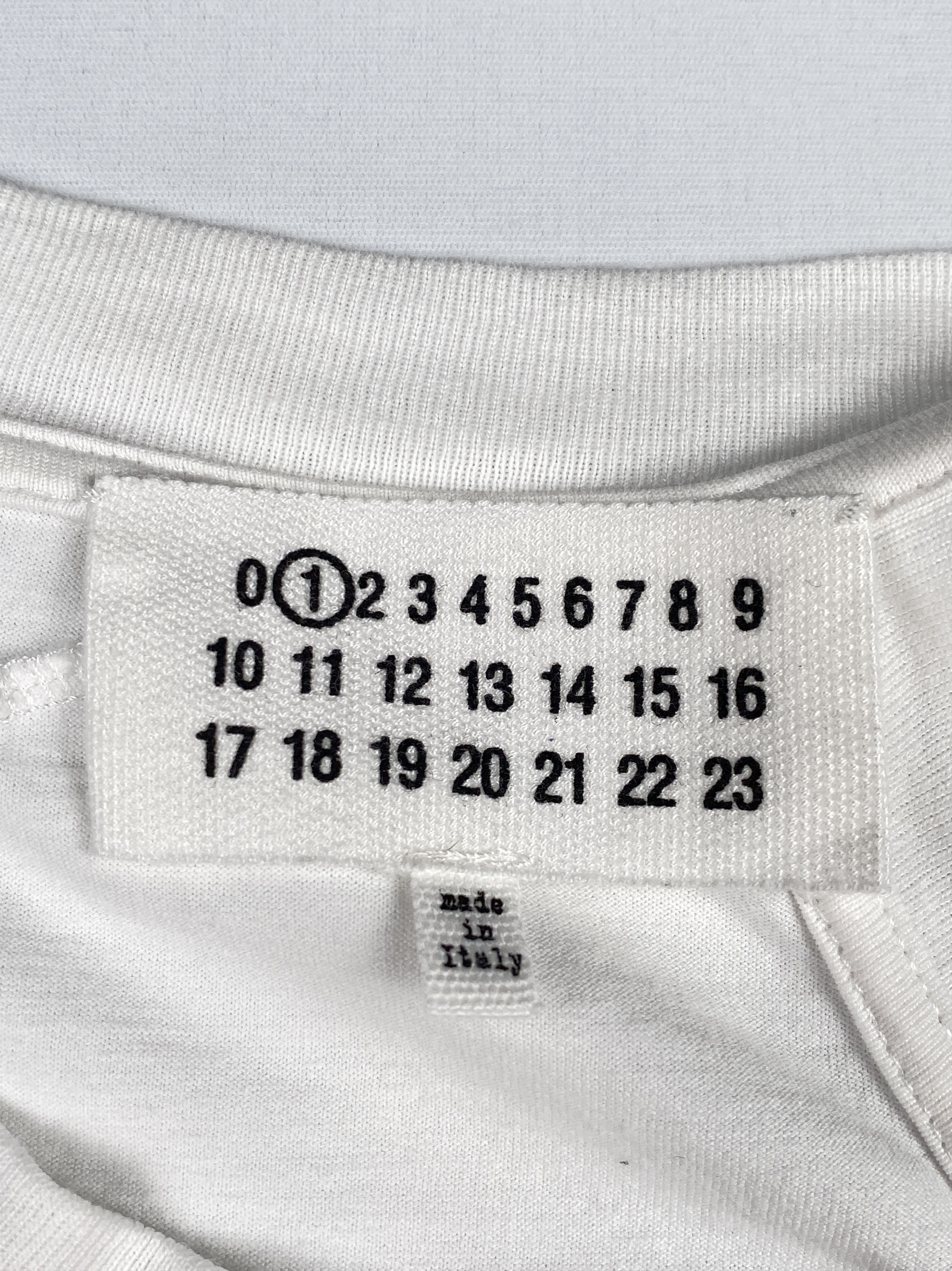 Maison Margiela Line 1 Asymmetric Open Shoulder T-Shirt Size US S / EU 44-46 / 1 - 12 Thumbnail